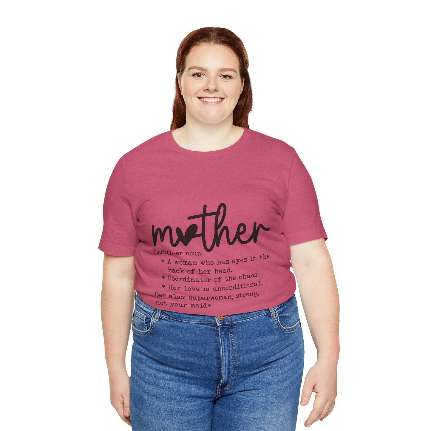 Mother Definition Unisex Jersey Tee - Perfect Gift for Moms