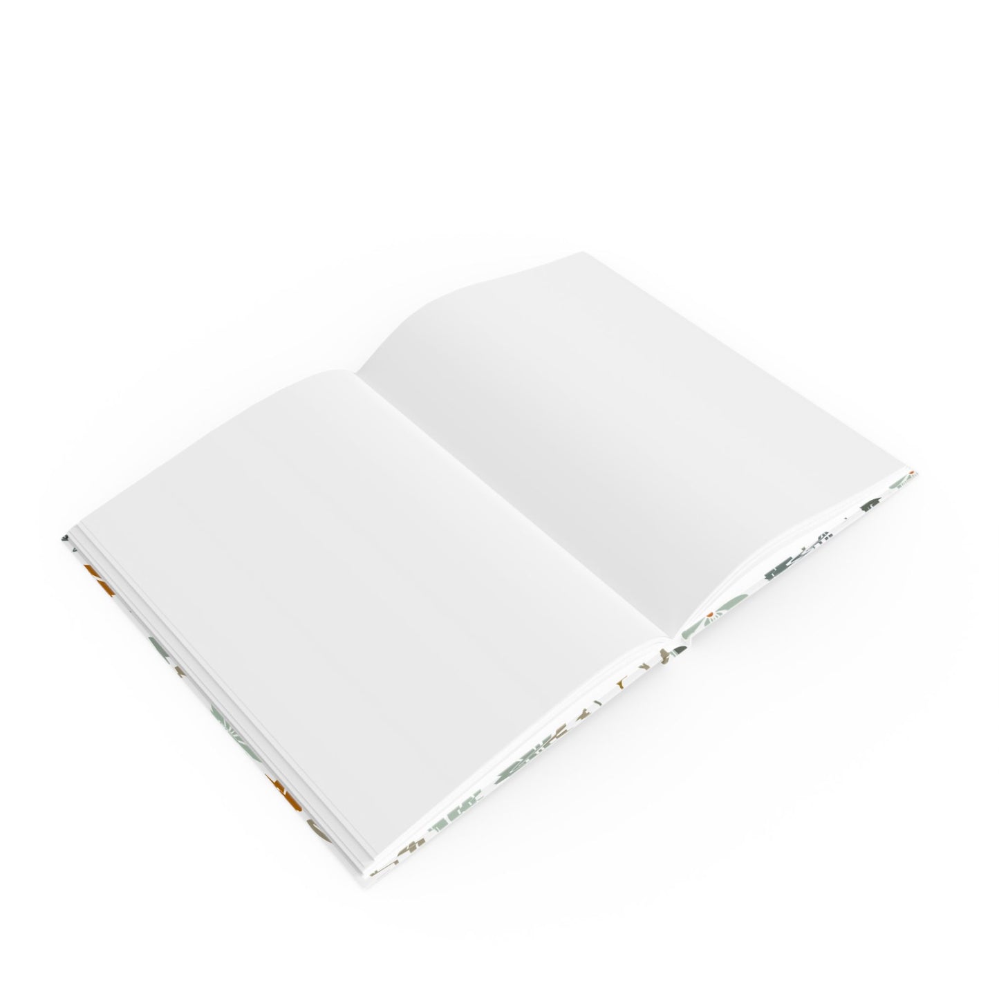 Floral Hard Backed Journal - Nature Inspired Notebook for Creative Writing