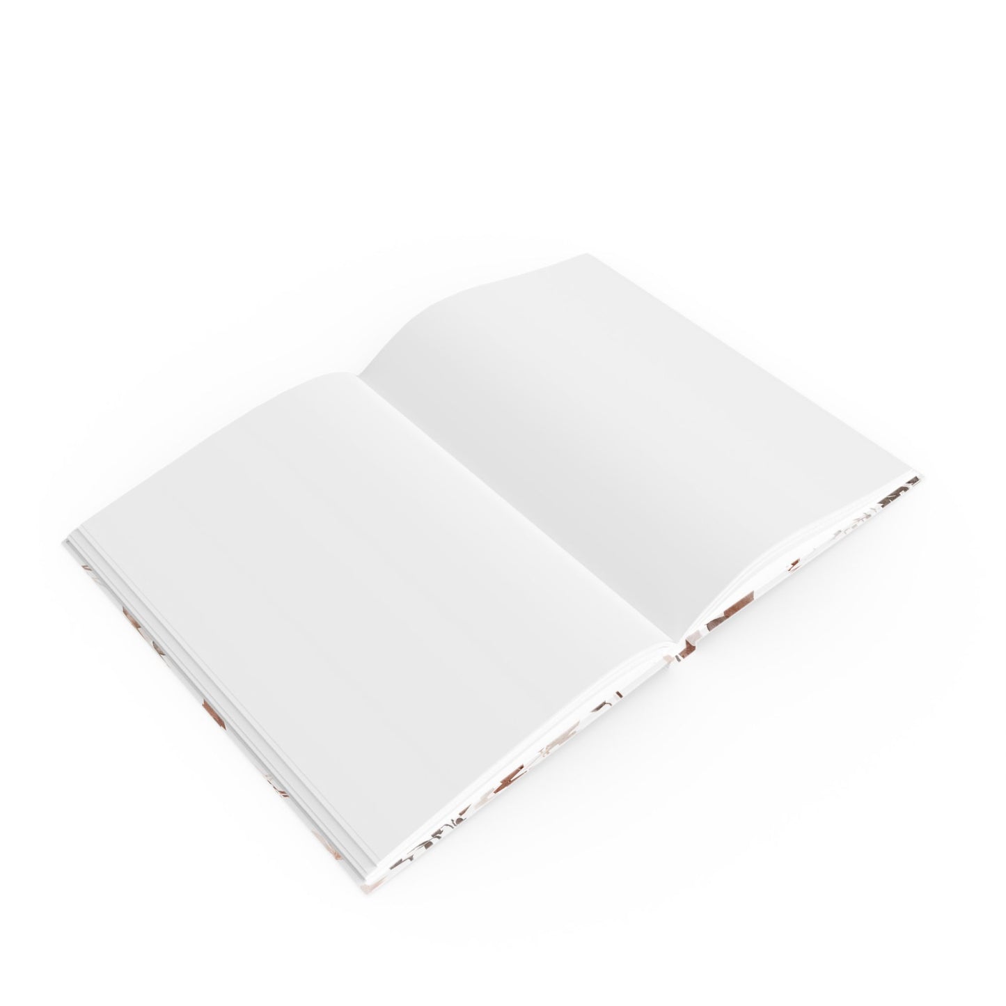 Elegant Floral Hard Backed Journal for Daily Writing and Reflection
