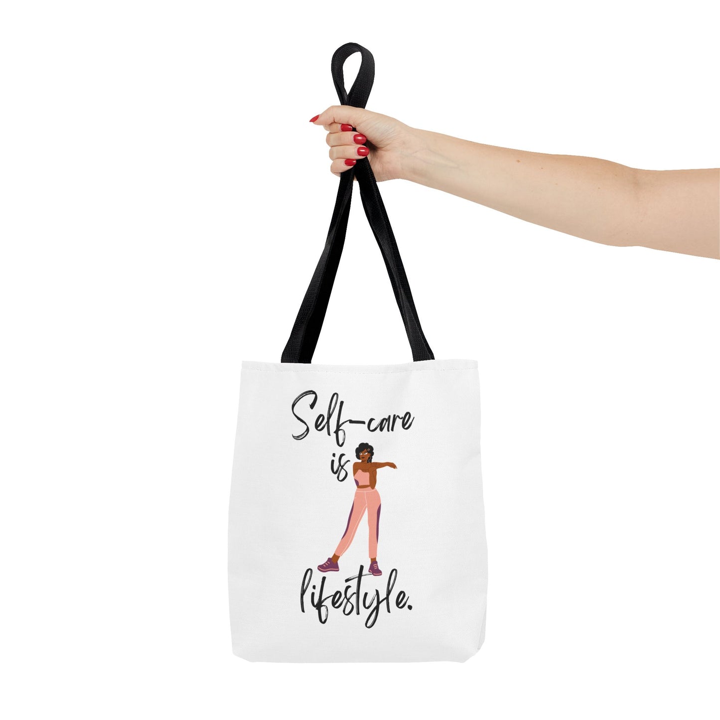 Self-Care Lifestyle Tote Bag - Perfect for Wellness Enthusiasts