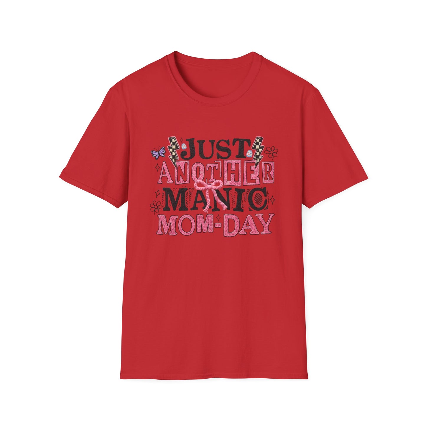 Just Another Manic Mom-Day T-Shirt — Funny Mom Graphic Tee