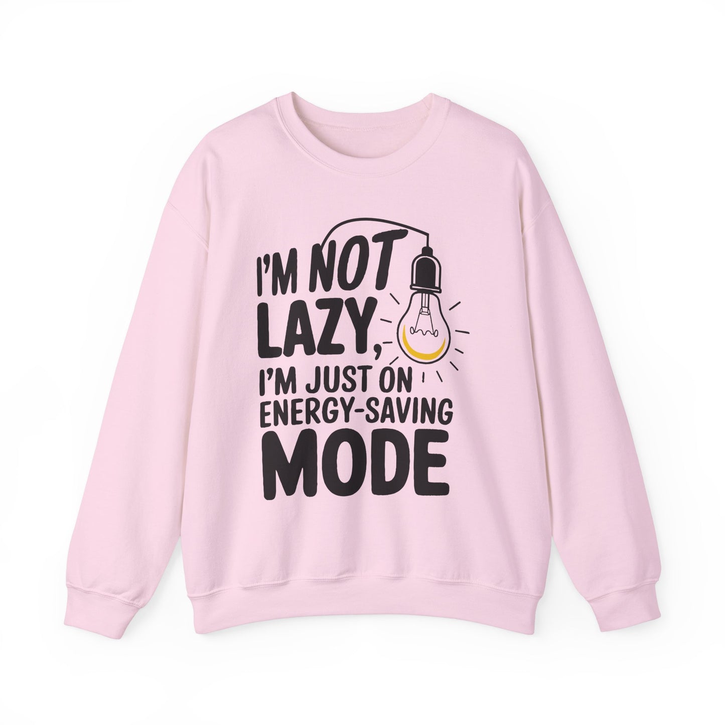 Funny Energy-Saving Mode Sweatshirt | Unisex Heavy Blend Crewneck
