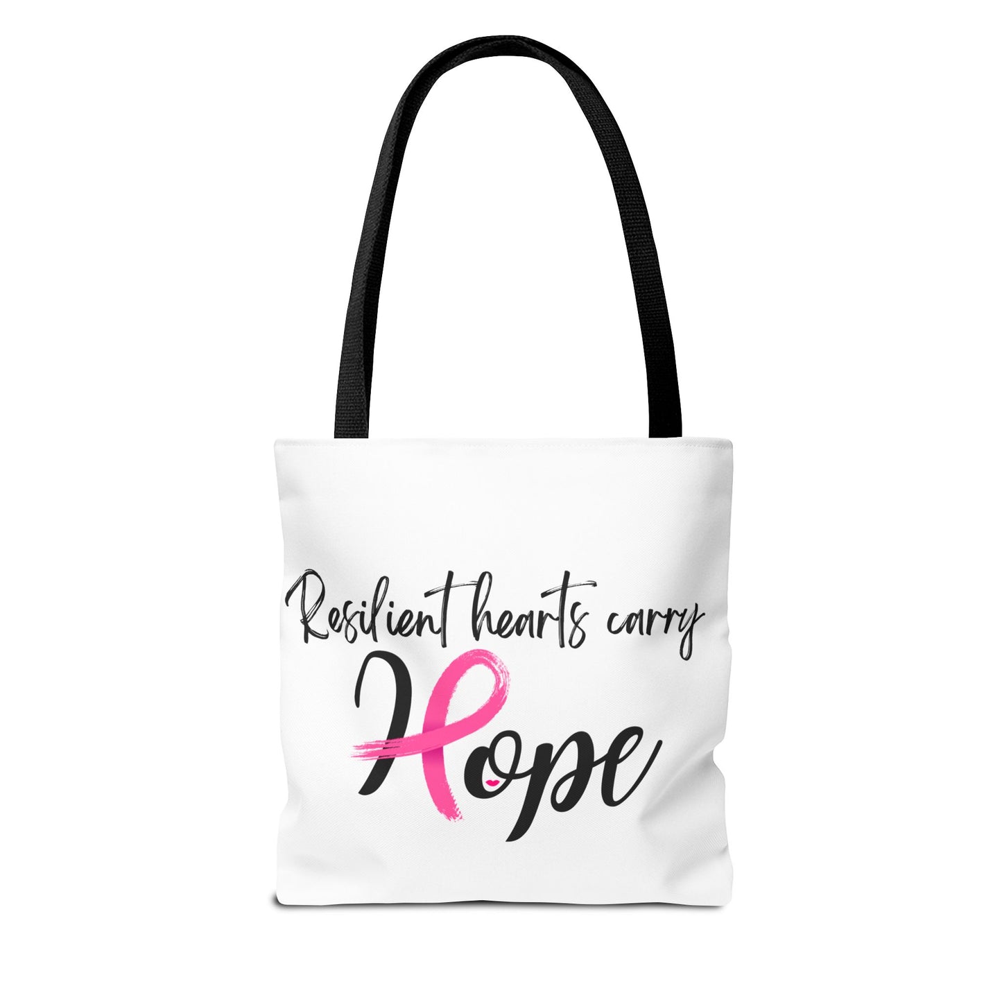 Hope Tote Bag - Resilient Hearts Carry Inspirational Design