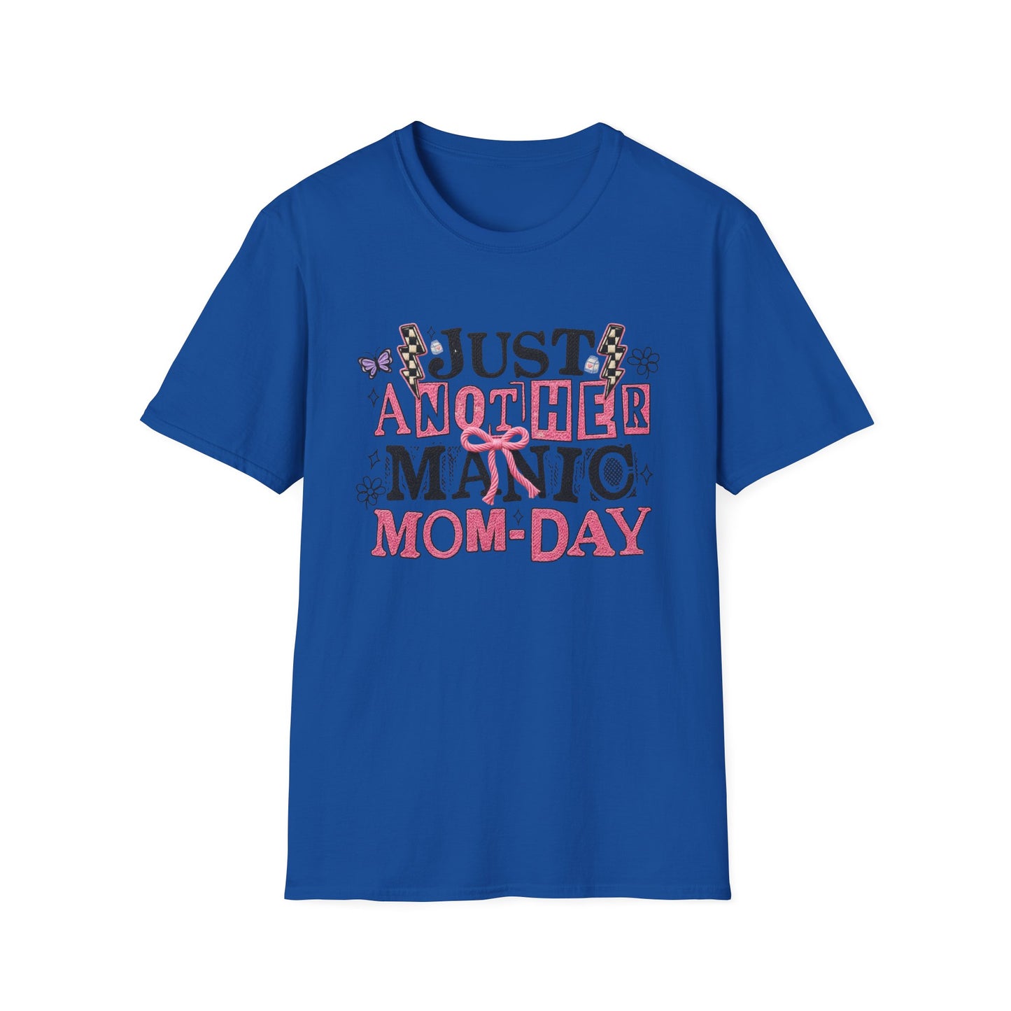 Just Another Manic Mom-Day T-Shirt — Funny Mom Graphic Tee