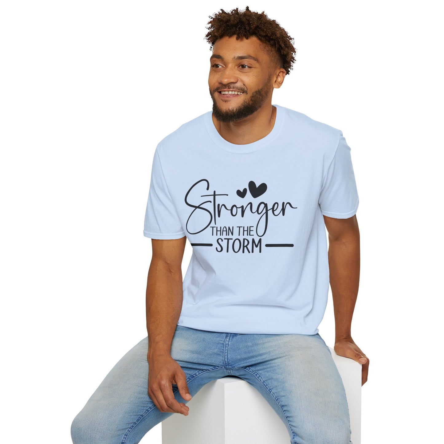 Stronger Than the Storm T-Shirt — Inspirational Tee