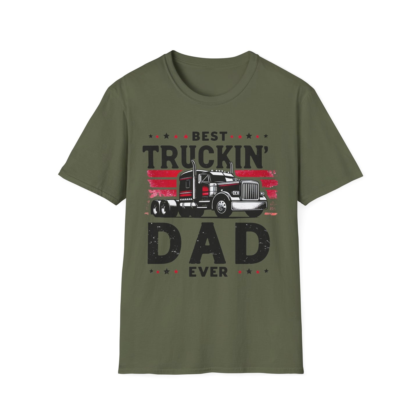 Best Truckin' Dad Ever T-Shirt | Perfect Gift For Father's Day
