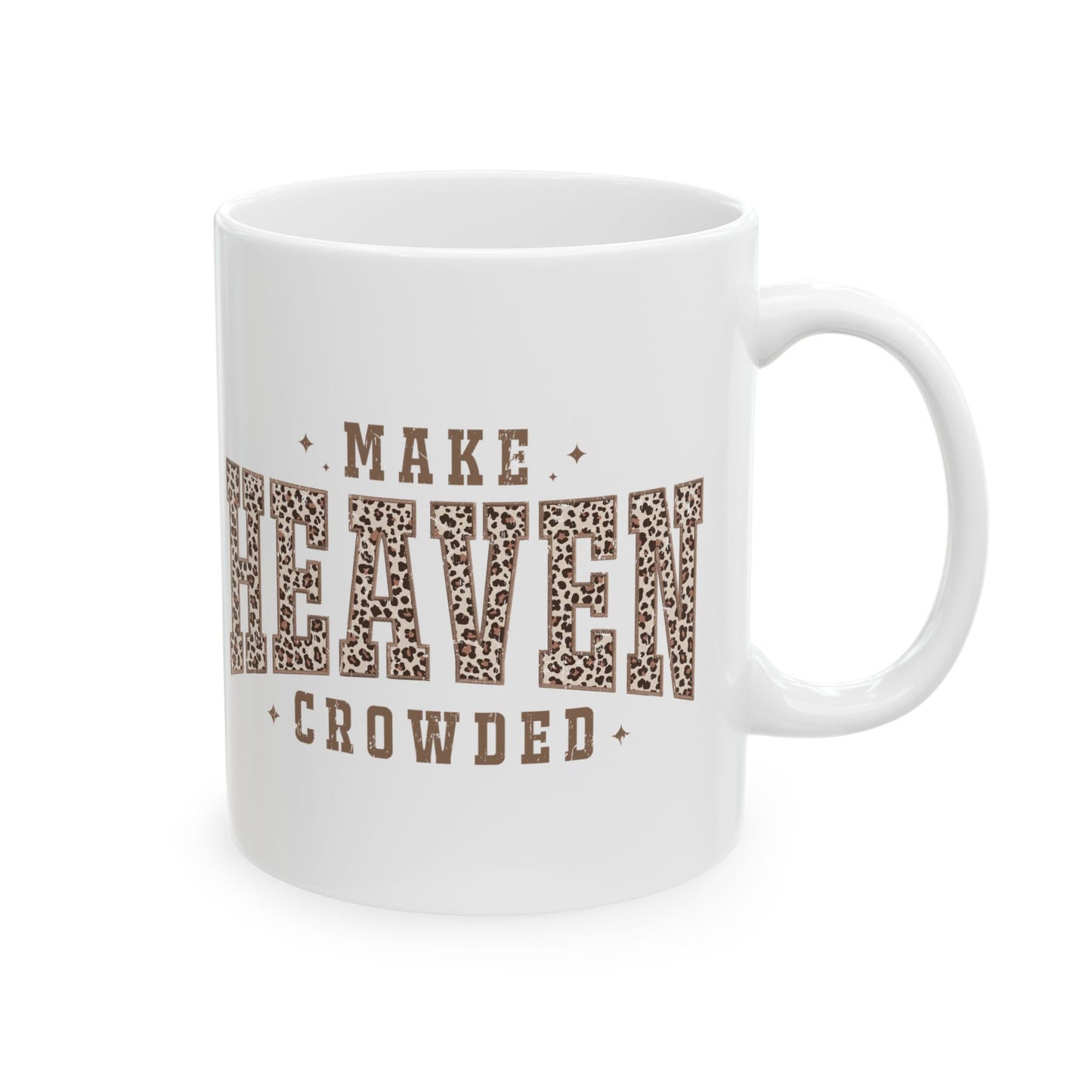 Leopard Print Ceramic Mug (11oz/15oz)