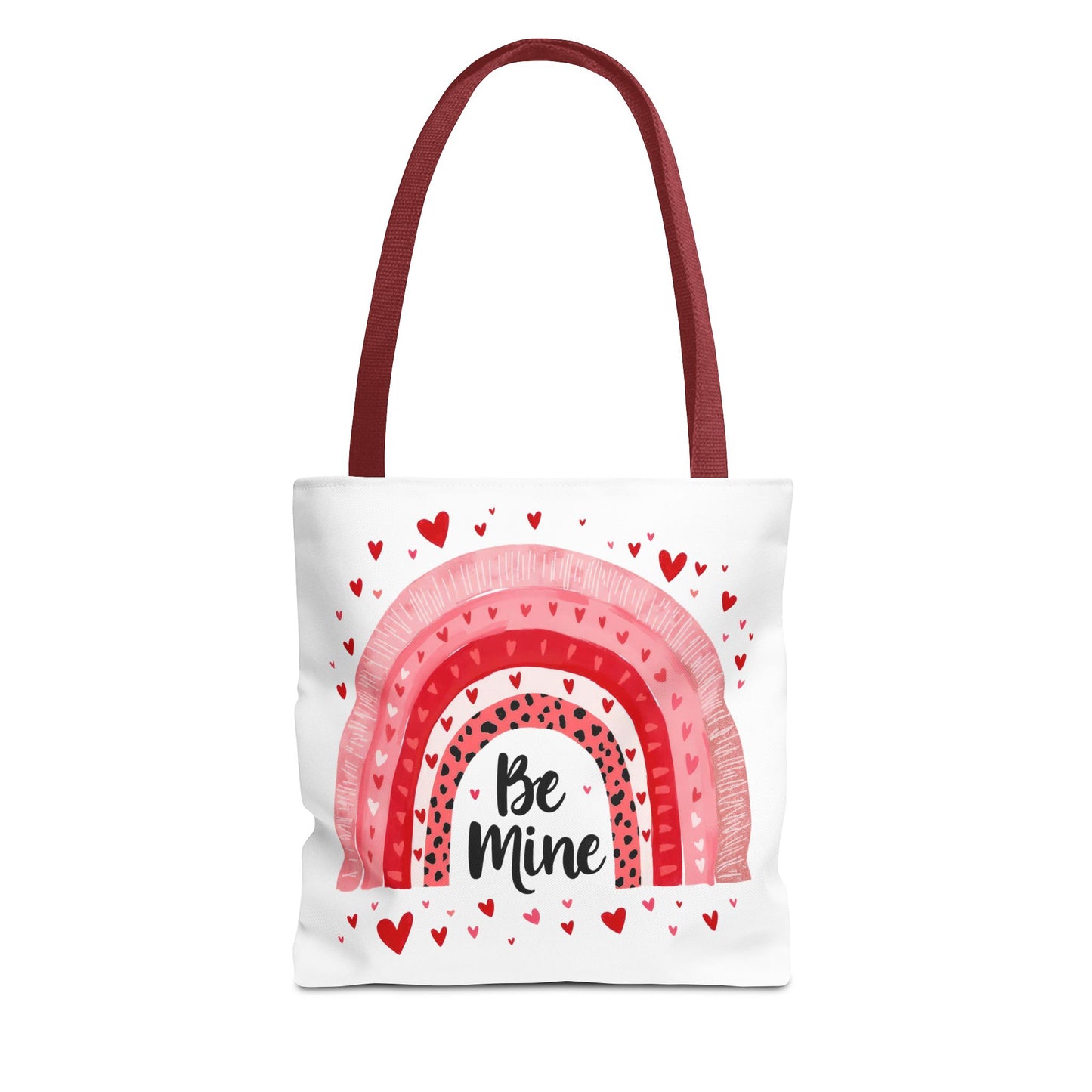 Be Mine Rainbow Tote Bag - Love and Friendship Gift
