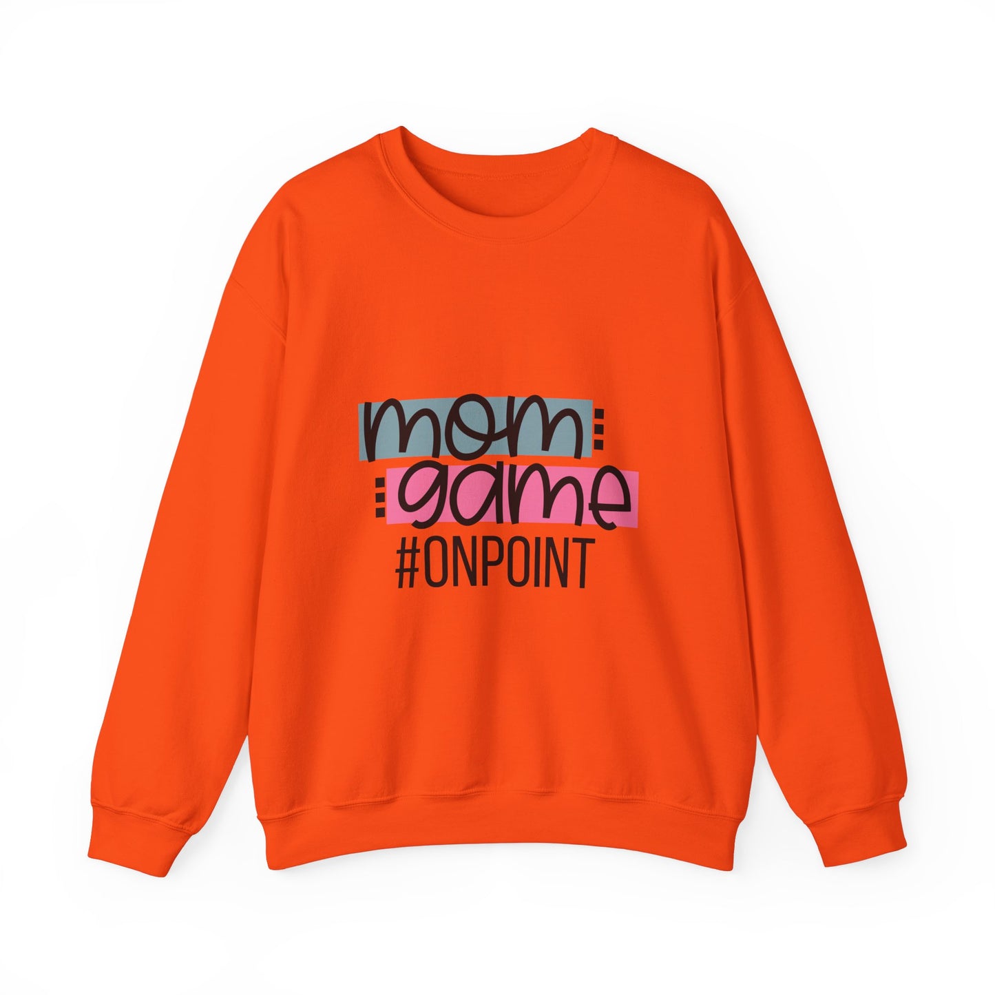 Mom Game On Point Crewneck Sweatshirt