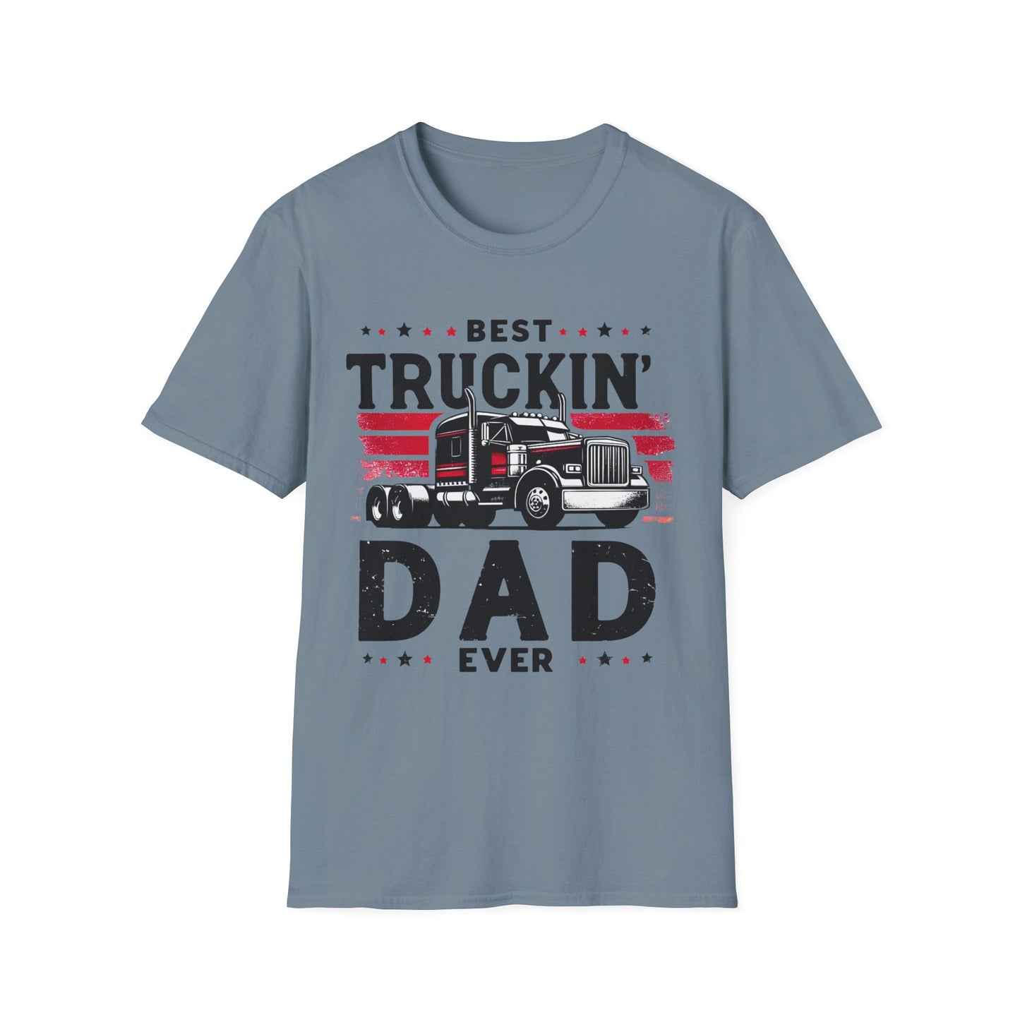 Best Truckin' Dad Ever T-Shirt | Perfect Gift For Father's Day