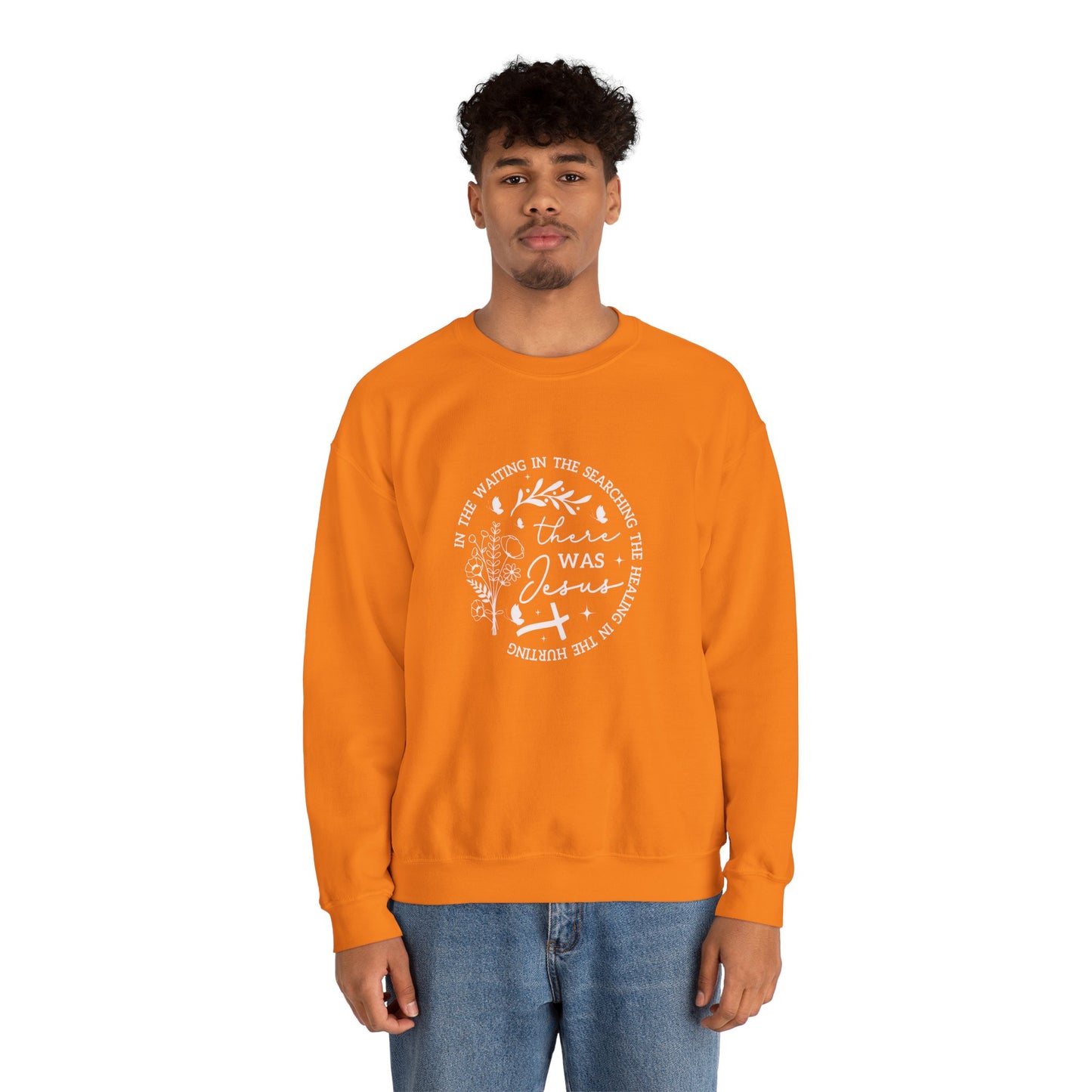 Faith & Comfort Crewneck Sweatshirt - 'In the Waiting' Design