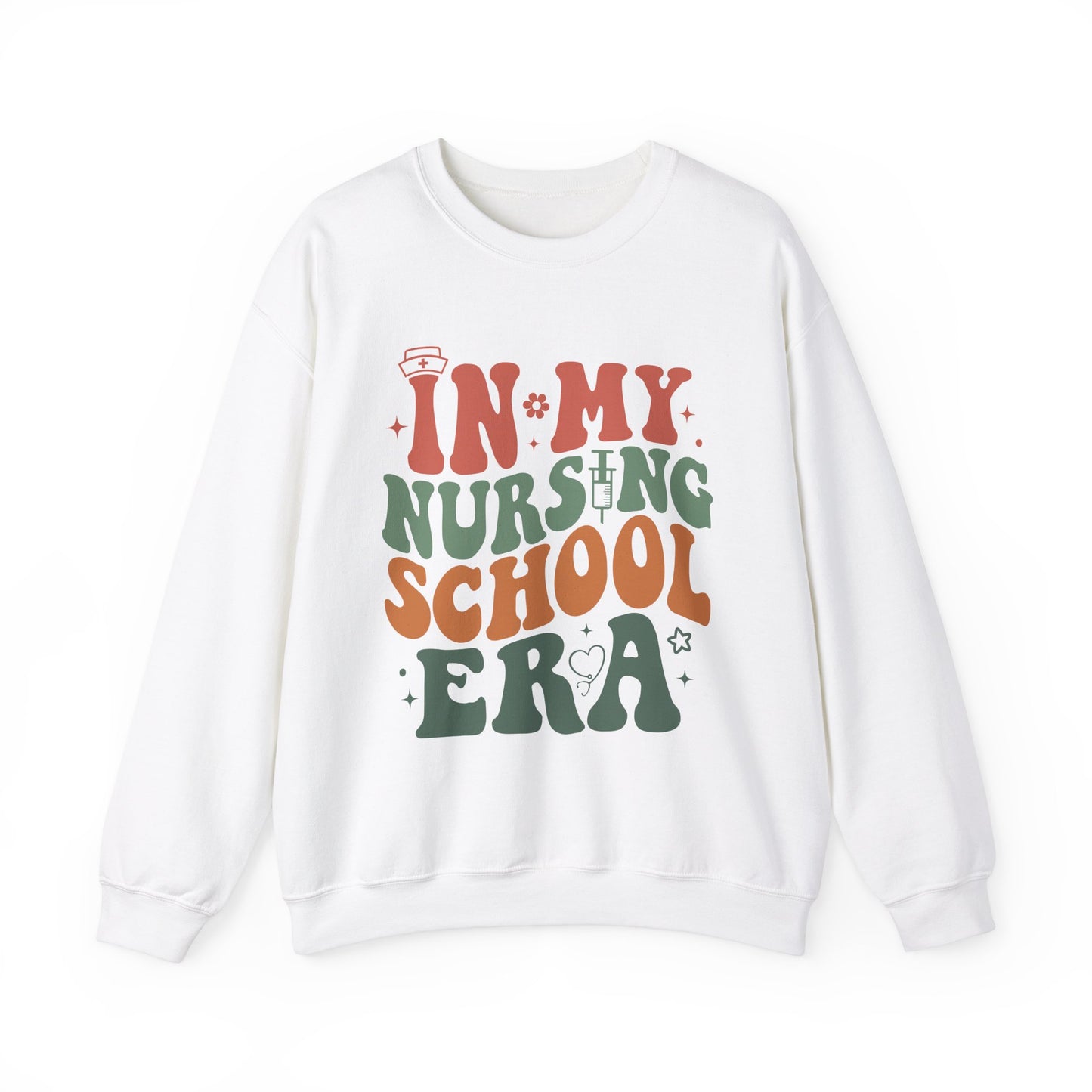 Inspirational Nursing School Sweatshirt - Unisex Heavy Blend Crewneck