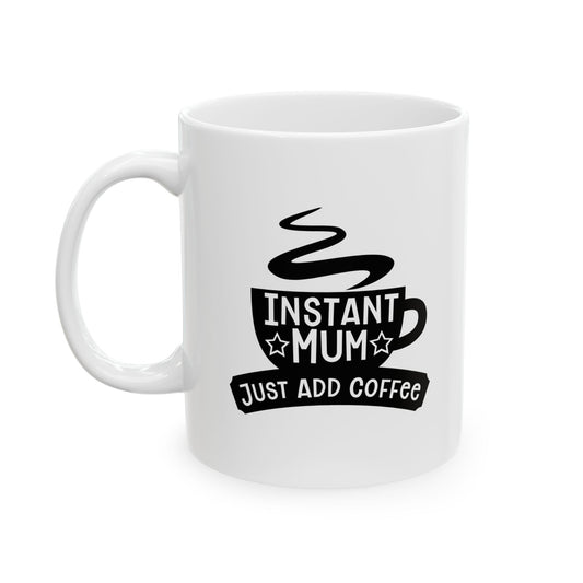 Coffee Badge Ceramic Mug (11oz, 15oz)
