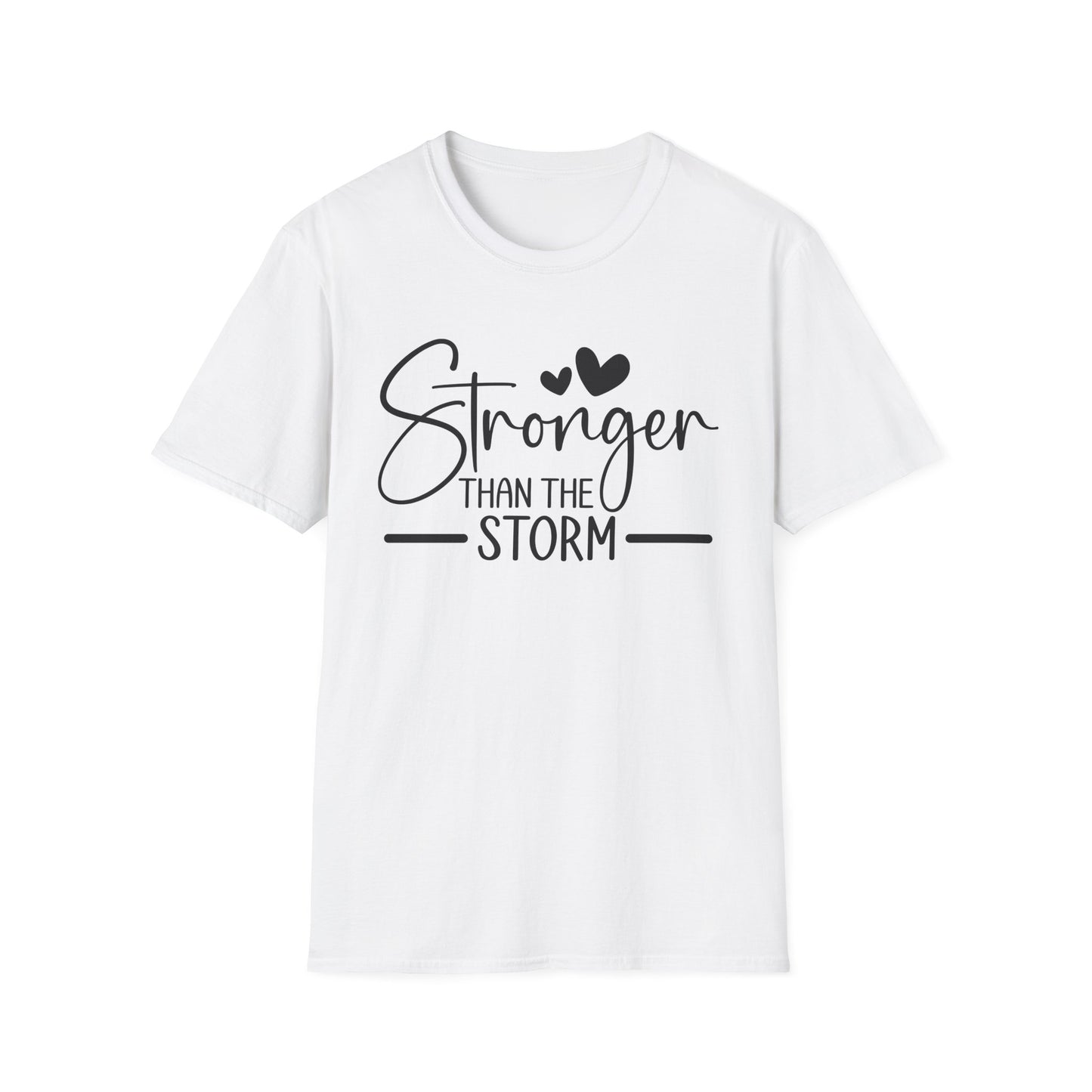 Stronger Than the Storm T-Shirt — Inspirational Tee