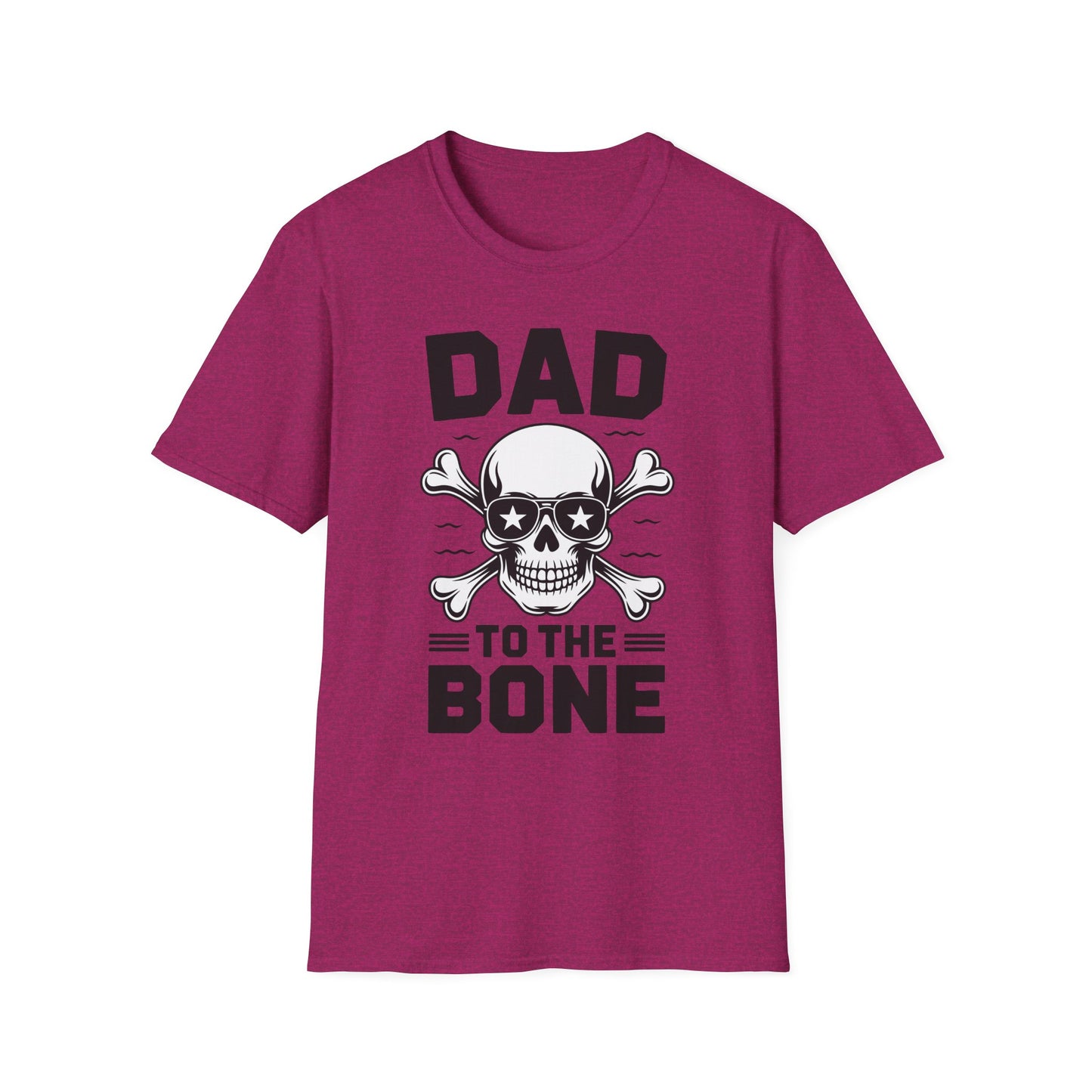 Dad to the Bone Skull Graphic T-Shirt, Perfect for Father's Day Gifts