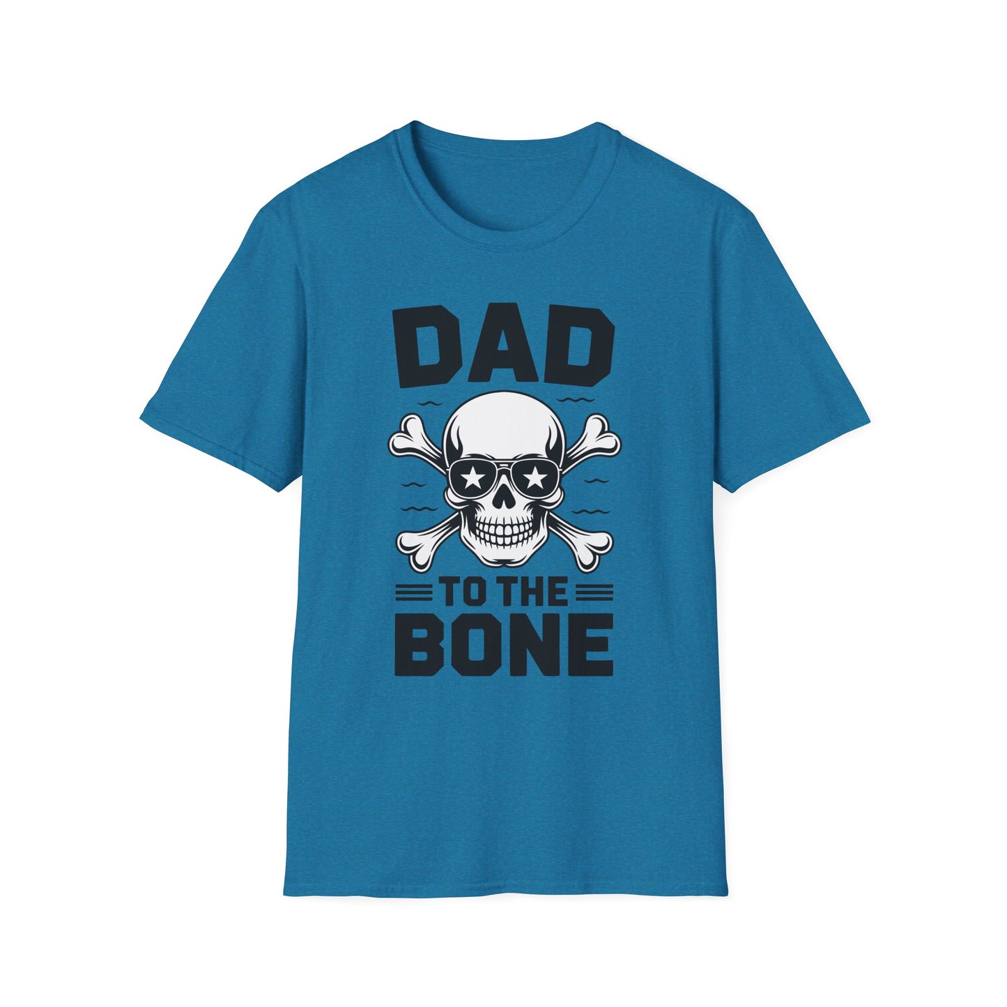 Dad to the Bone Skull Graphic T-Shirt, Perfect for Father's Day Gifts