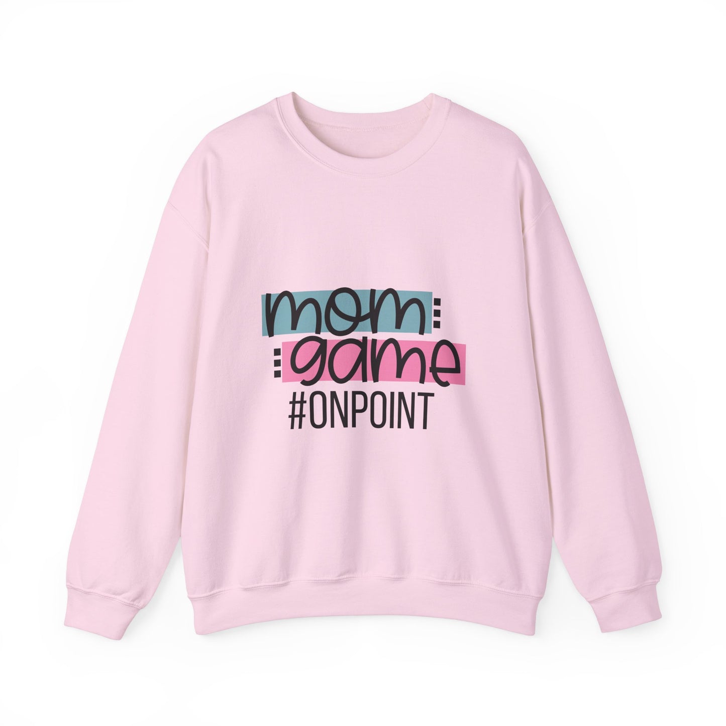 Mom Game On Point Crewneck Sweatshirt