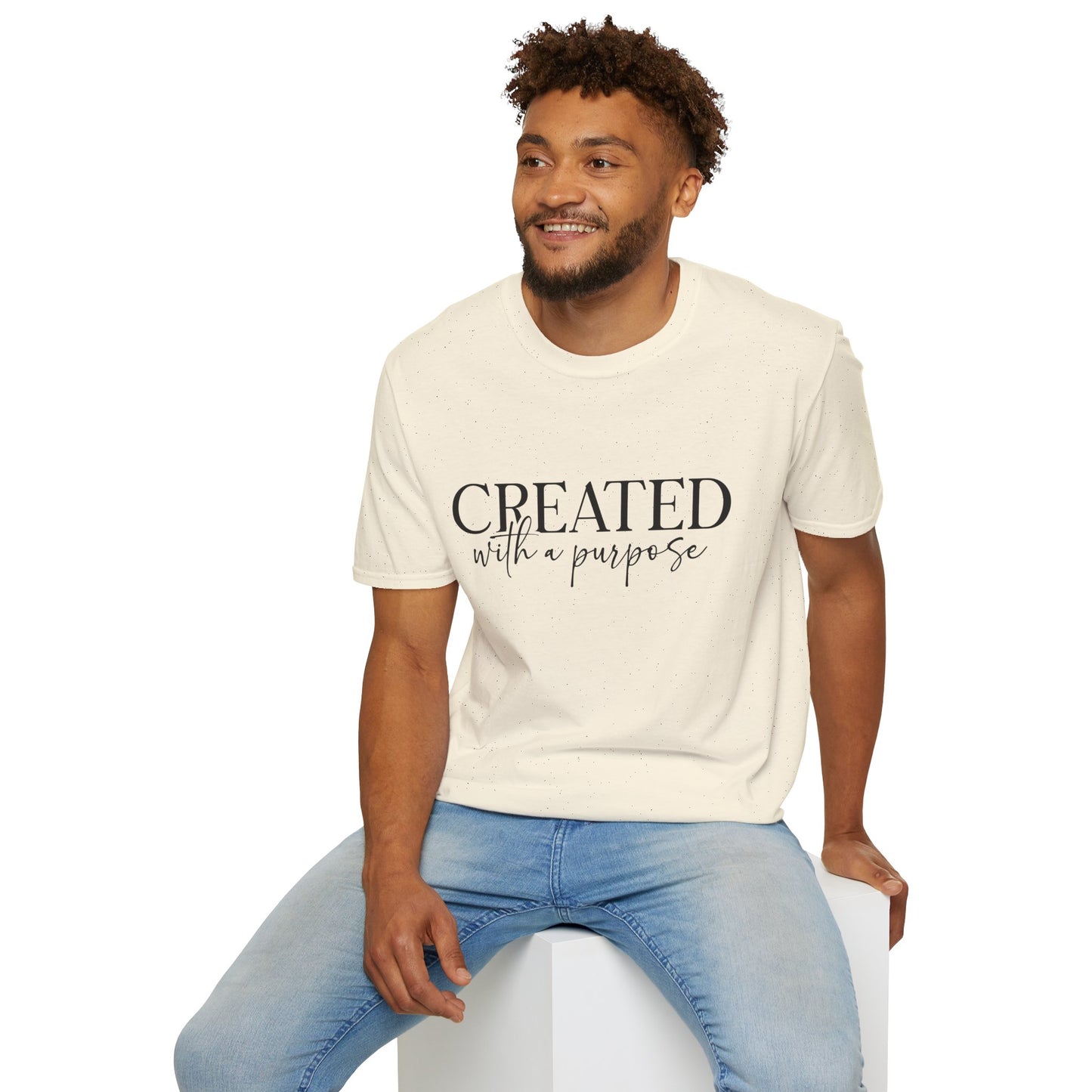 Created With a Purpose T-Shirt — Inspirational Christian Tee