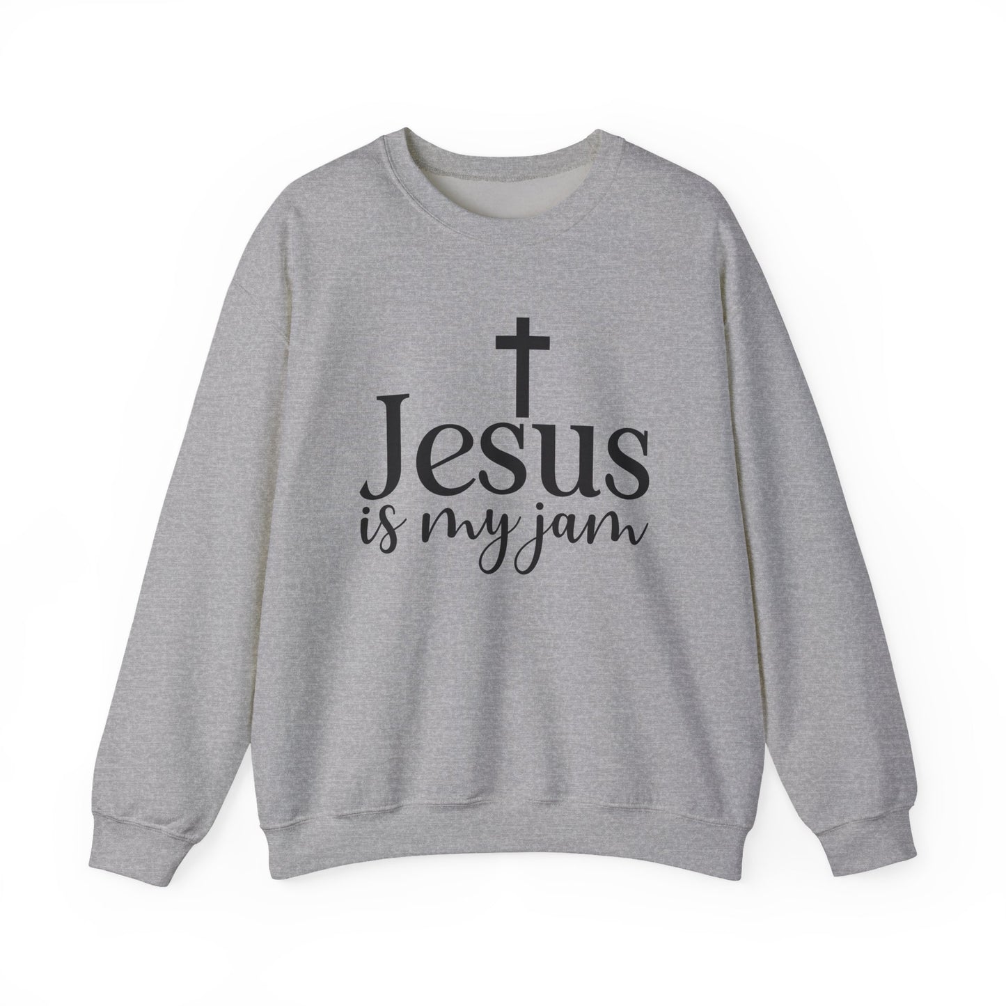 Jesus Is My Jam Sweatshirt - Christian Faith Crewneck