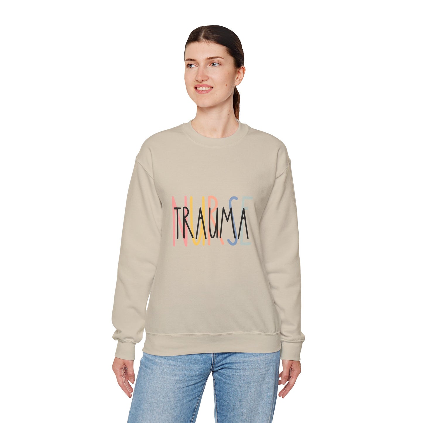 Nurse Trauma Unisex Heavy Blend™ Crewneck Sweatshirt