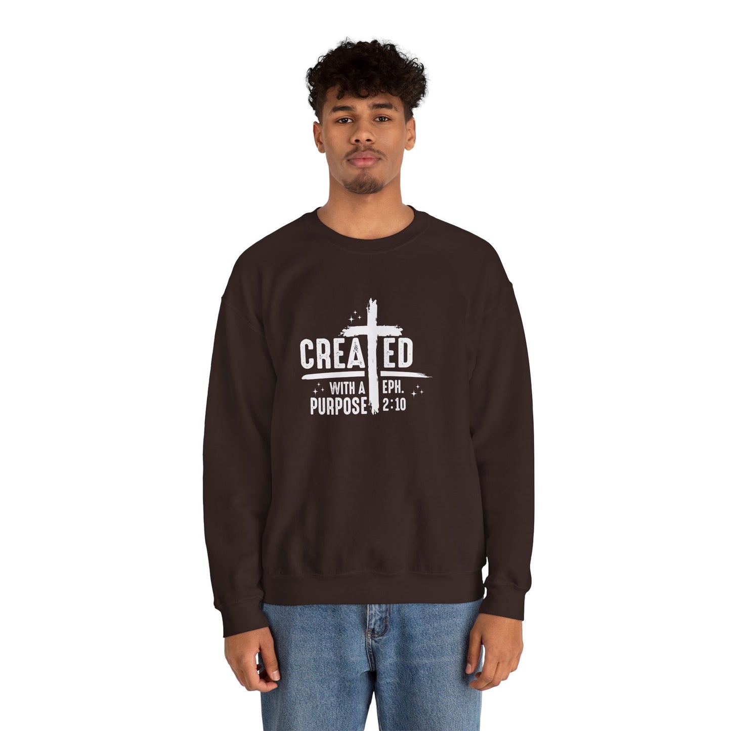 Created with a Purpose Unisex Heavy Blend™ Crewneck Sweatshirt