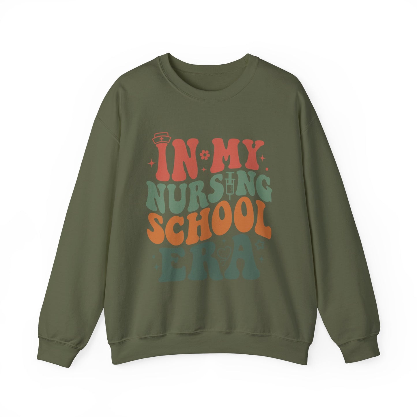 Inspirational Nursing School Sweatshirt - Unisex Heavy Blend Crewneck