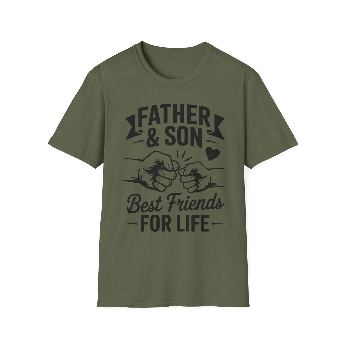 Father and Son Best Friends Unisex T-Shirt, Family Bonding Tee