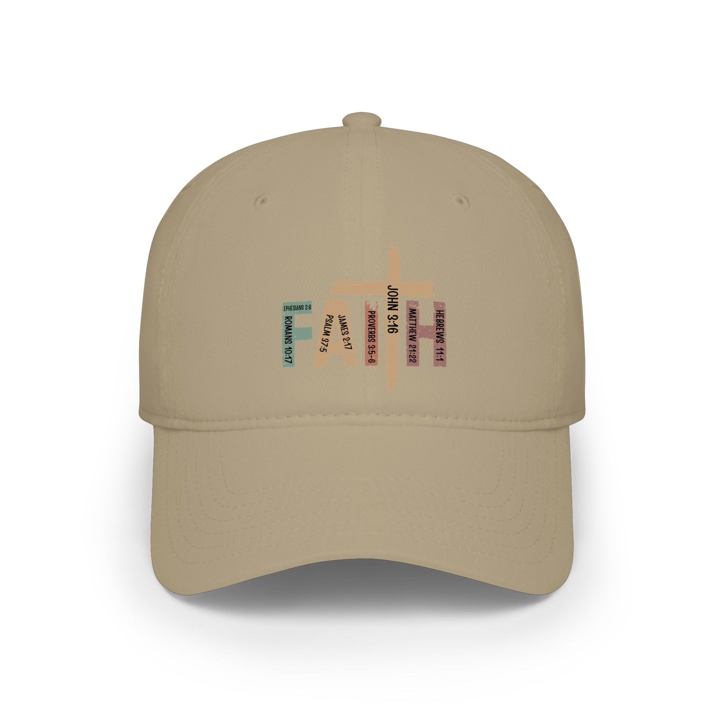 Faith Cross Baseball Cap — Christian Religious Hat