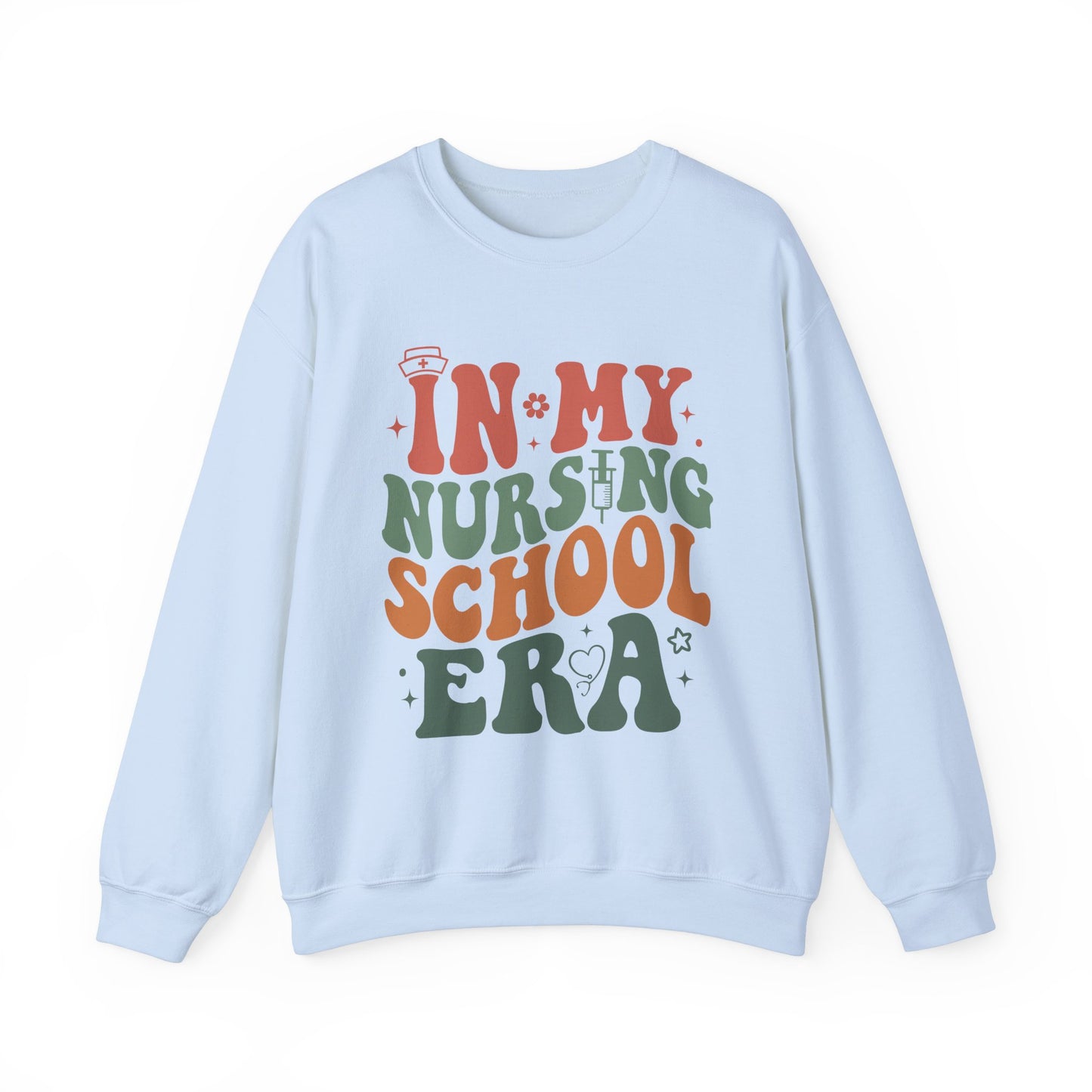Inspirational Nursing School Sweatshirt - Unisex Heavy Blend Crewneck