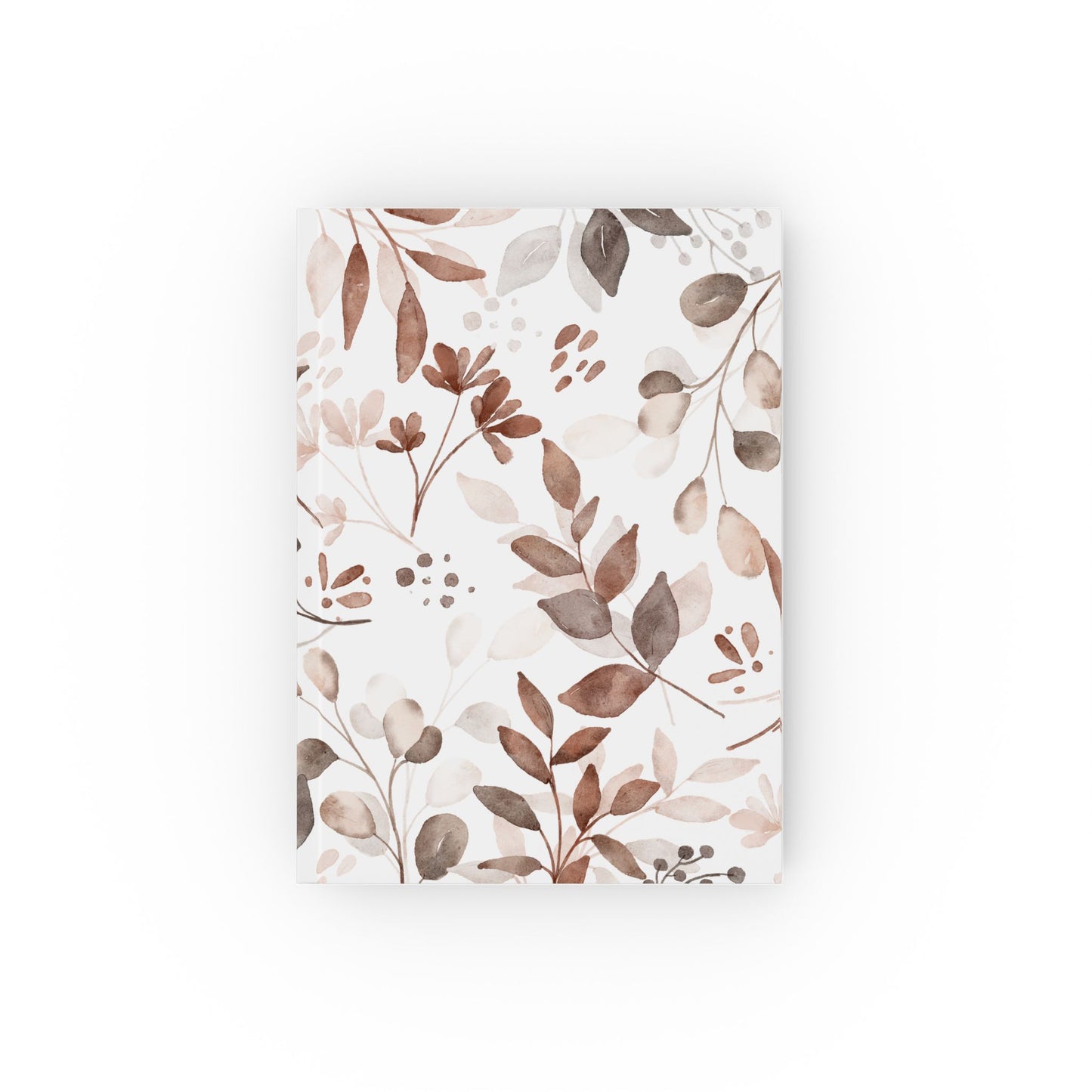Elegant Floral Hard Backed Journal for Daily Writing and Reflection