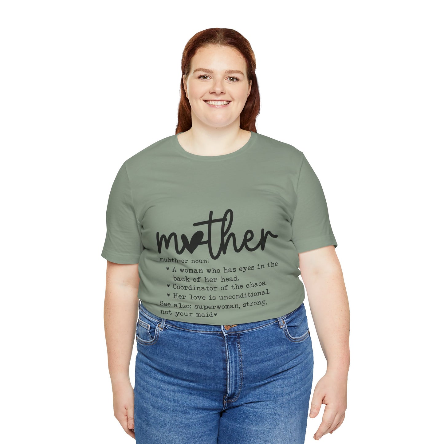 Mother Definition Unisex Jersey Tee - Perfect Gift for Moms