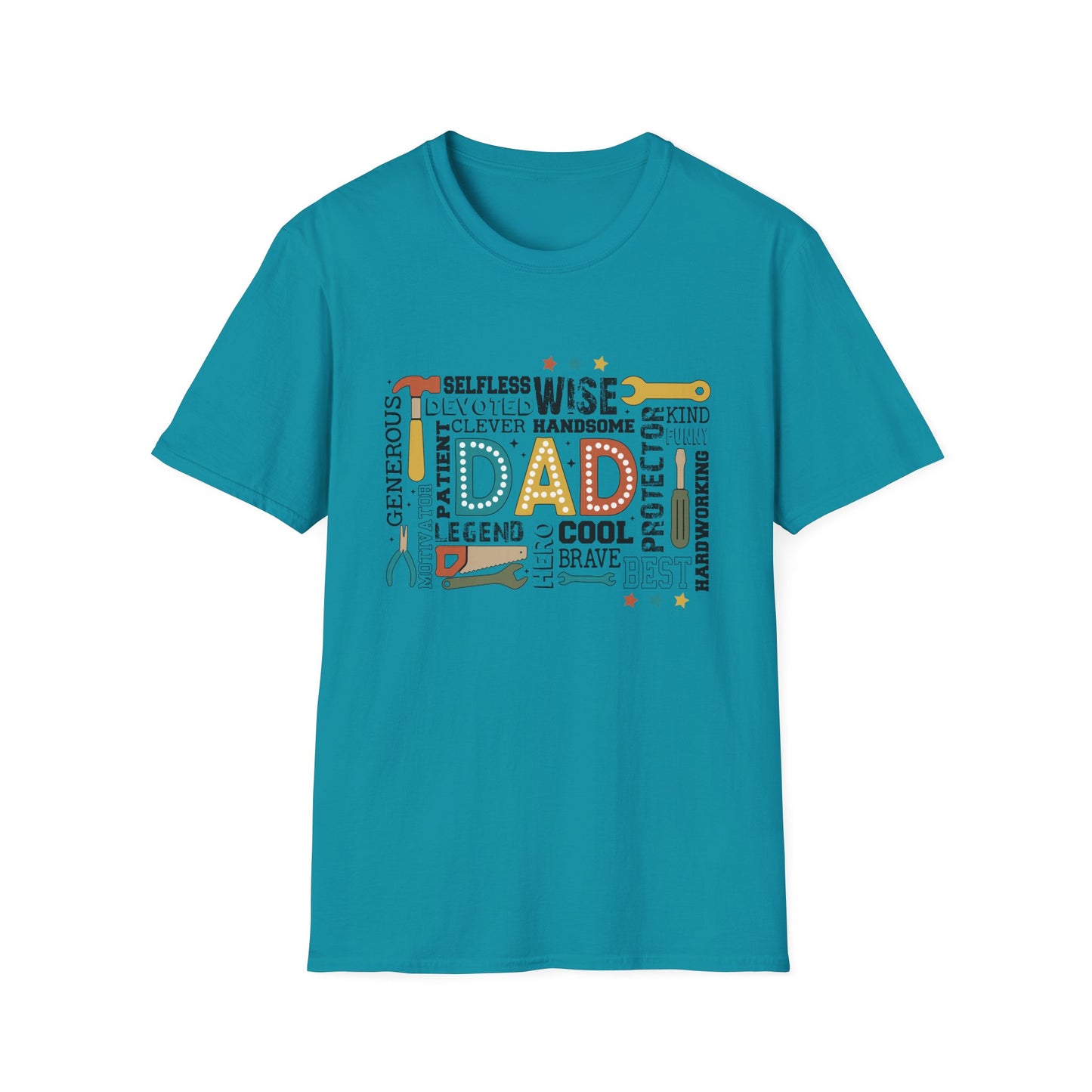 Father's Day Tribute T-Shirt, Dad Shirt Gift, Unisex Tee, Casual Wear for Dads