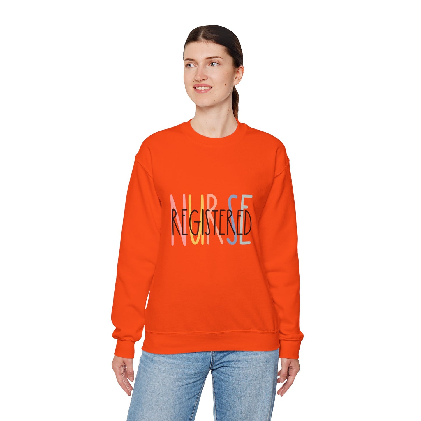Registered Nurse Crewneck Sweatshirt - Cozy Gift for Healthcare Heroes