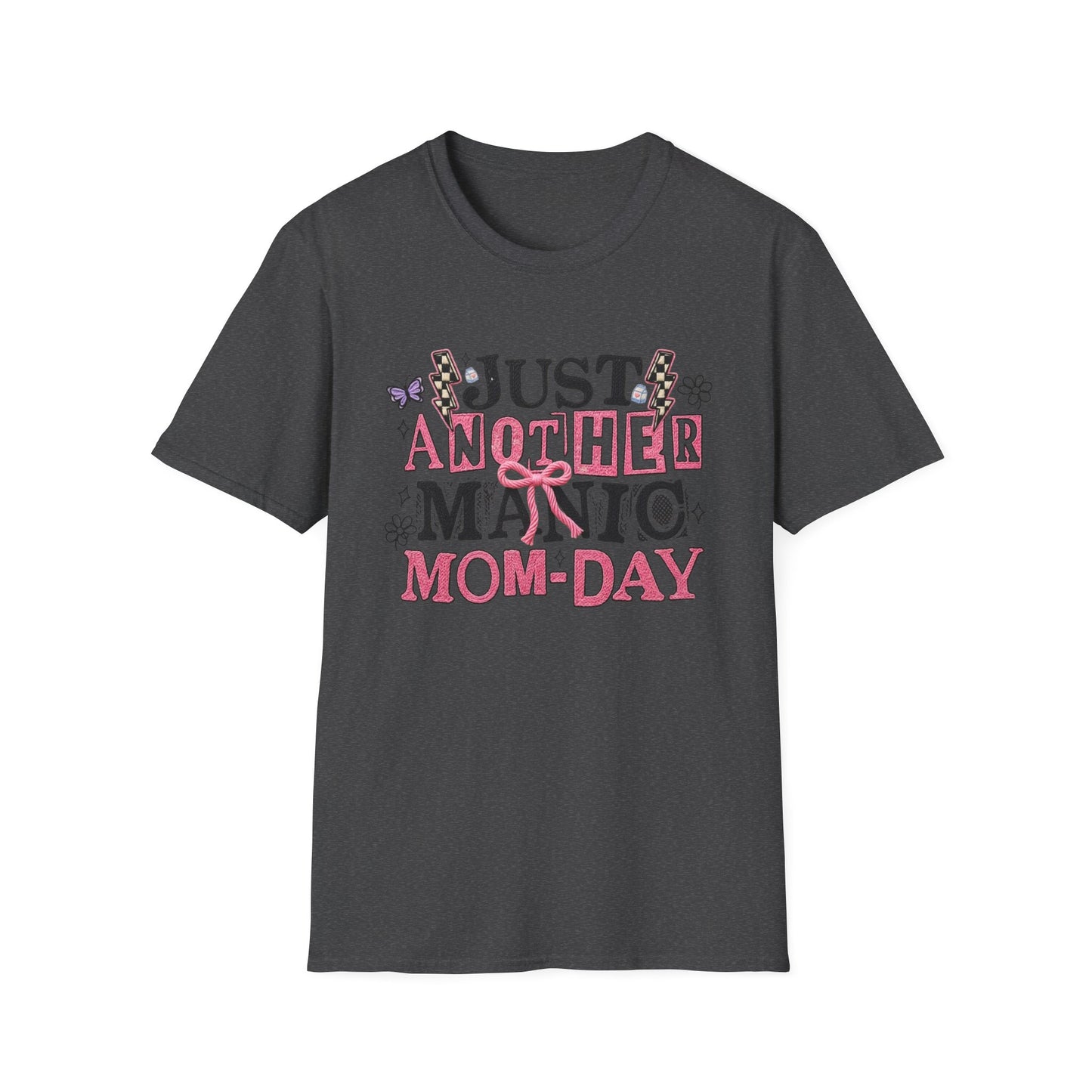 Just Another Manic Mom-Day T-Shirt — Funny Mom Graphic Tee