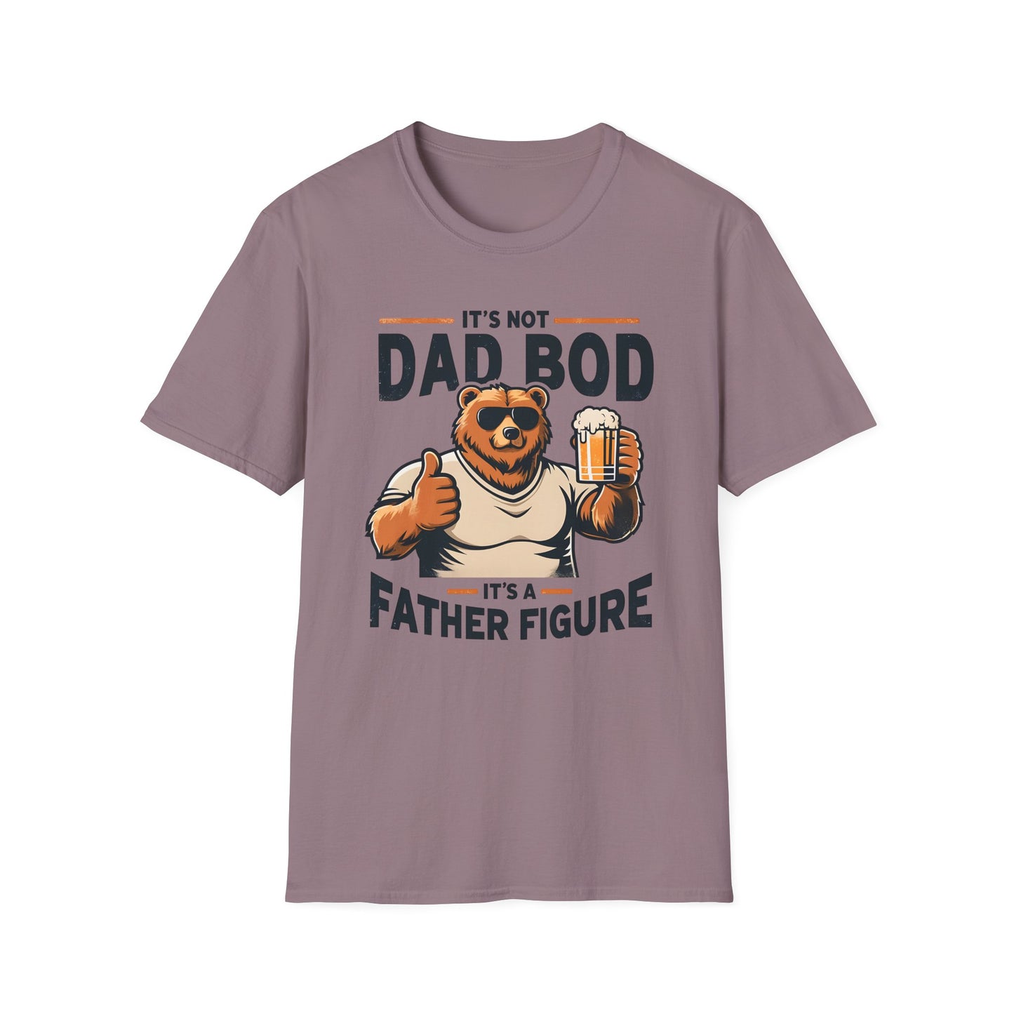 Fun Father Figure T-Shirt, Dad Bod Tee, Gift for Dads, Father's Day Gift