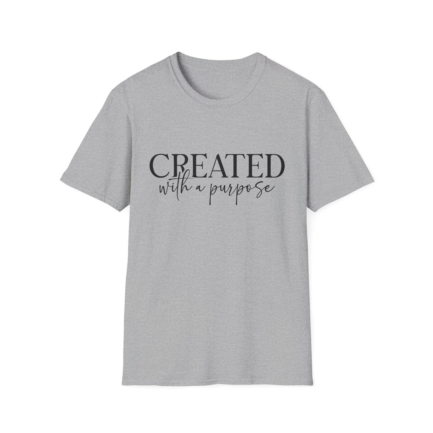 Created With a Purpose T-Shirt — Inspirational Christian Tee