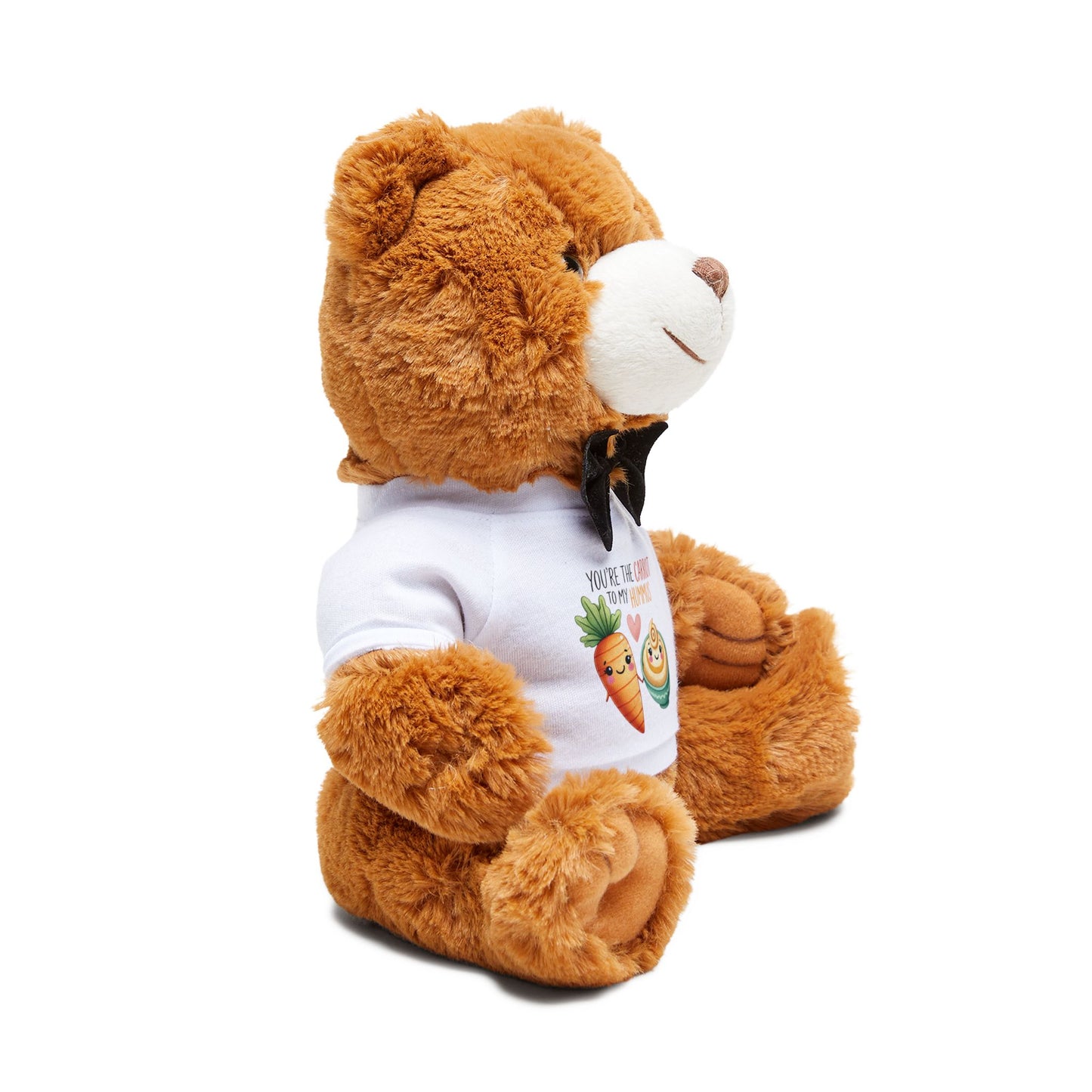 Cute Teddy Bear with Funny Food T-Shirt - Perfect Gift for Kids and Food Lovers