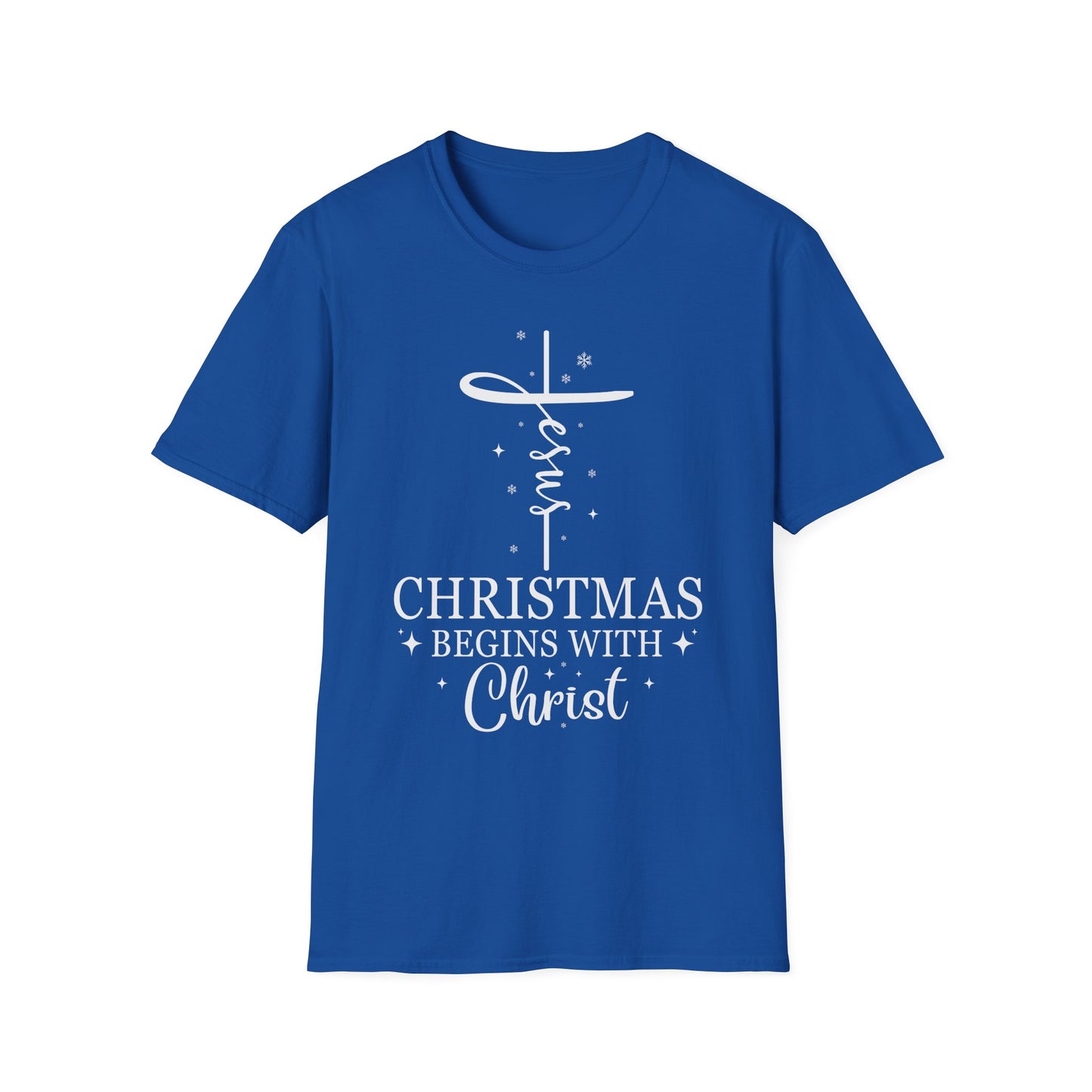 Christmas Begins With Christ T-Shirt