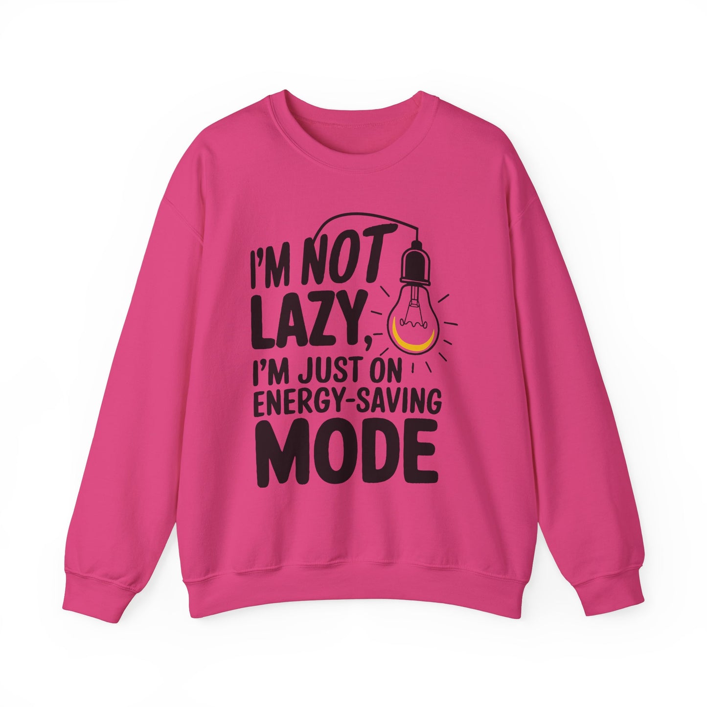 Funny Energy-Saving Mode Sweatshirt | Unisex Heavy Blend Crewneck