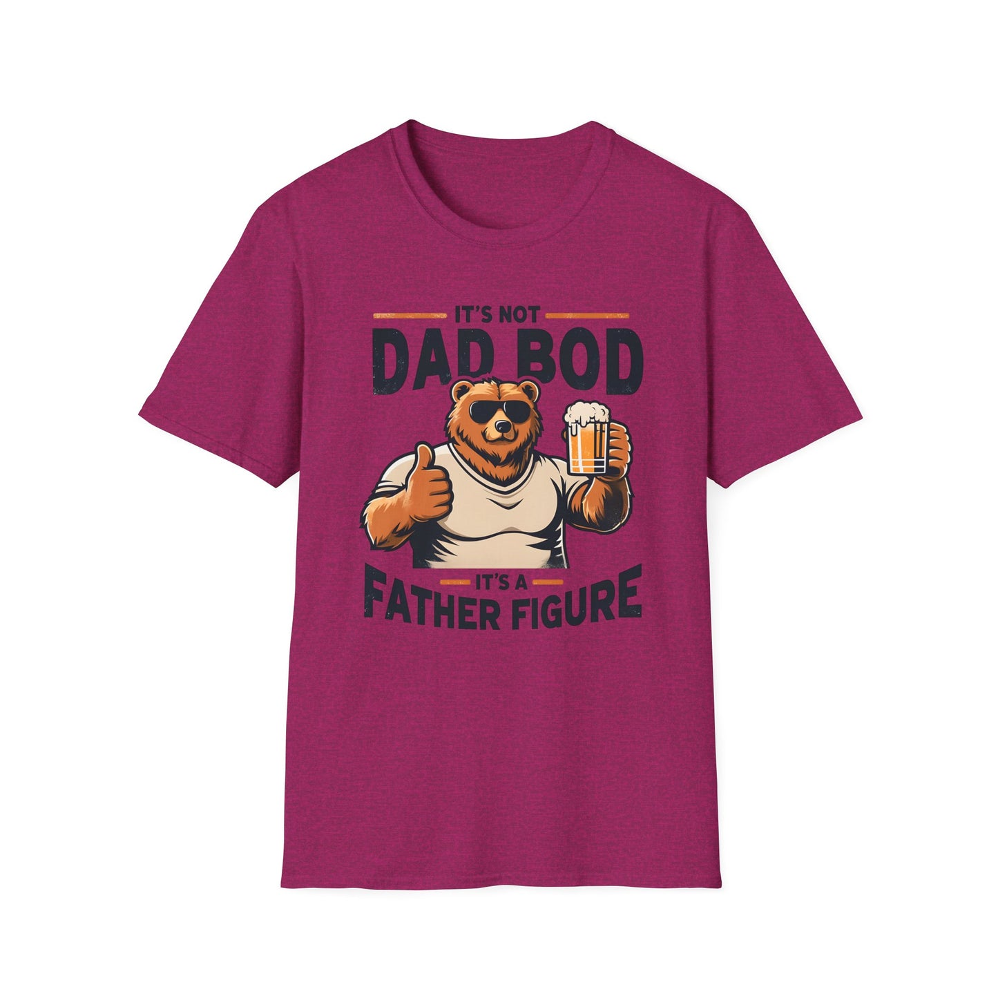 Fun Father Figure T-Shirt, Dad Bod Tee, Gift for Dads, Father's Day Gift
