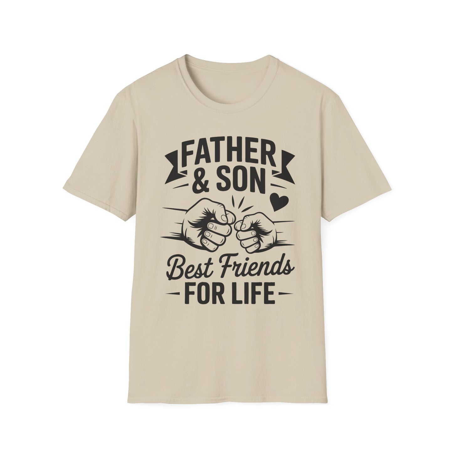 Father and Son Best Friends Unisex T-Shirt, Family Bonding Tee