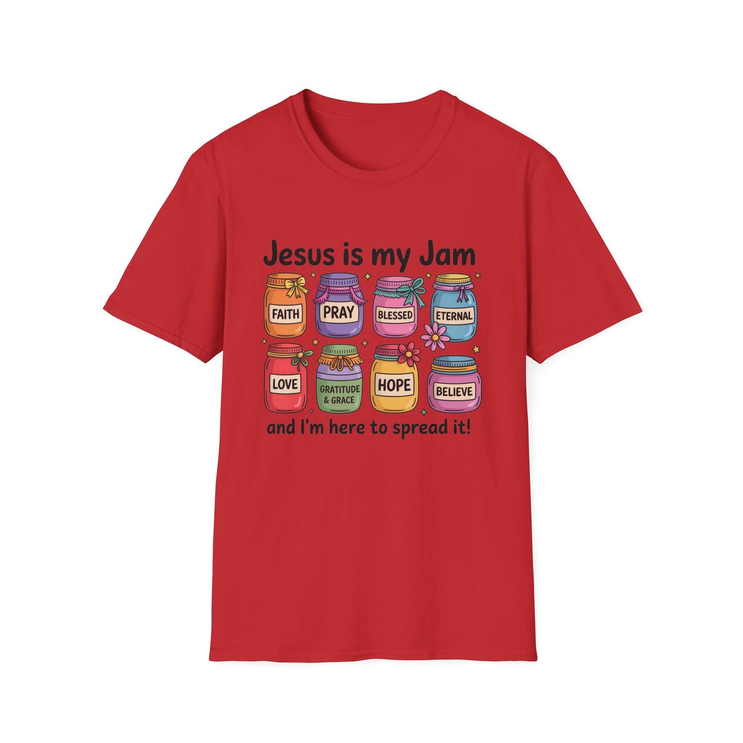 Jesus Is My Jam T-Shirt — Christian Faith Graphic Tee