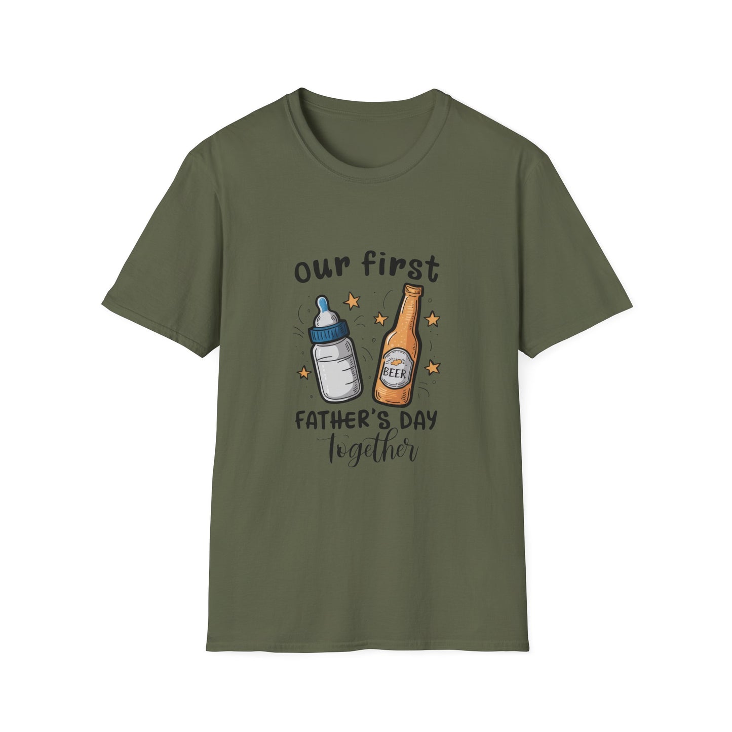 First Father's Day T-Shirt, Unisex Gift, New Dad Celebration