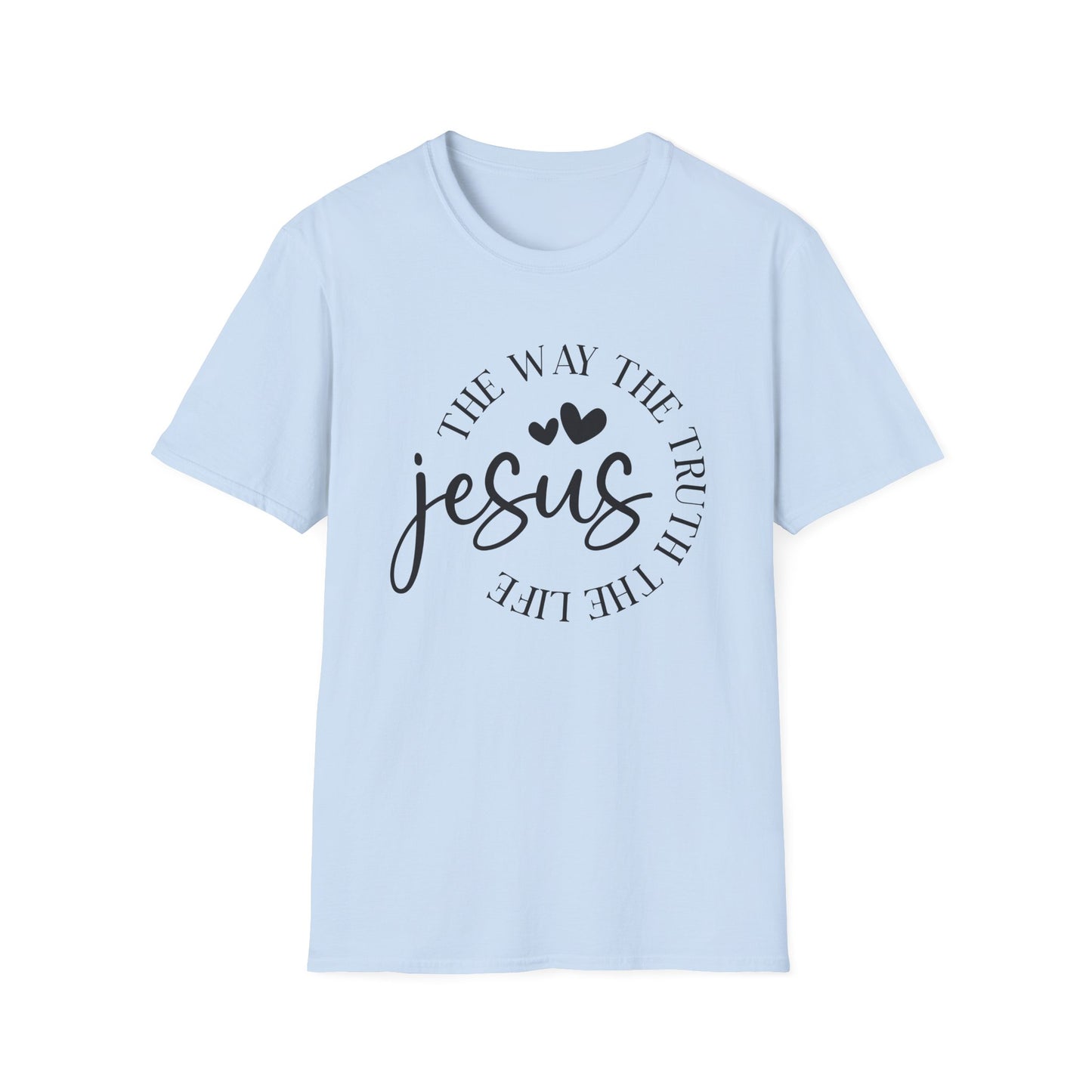 Jesus Faith T-Shirt — "The Way, The Truth, The Life" Christian Tee