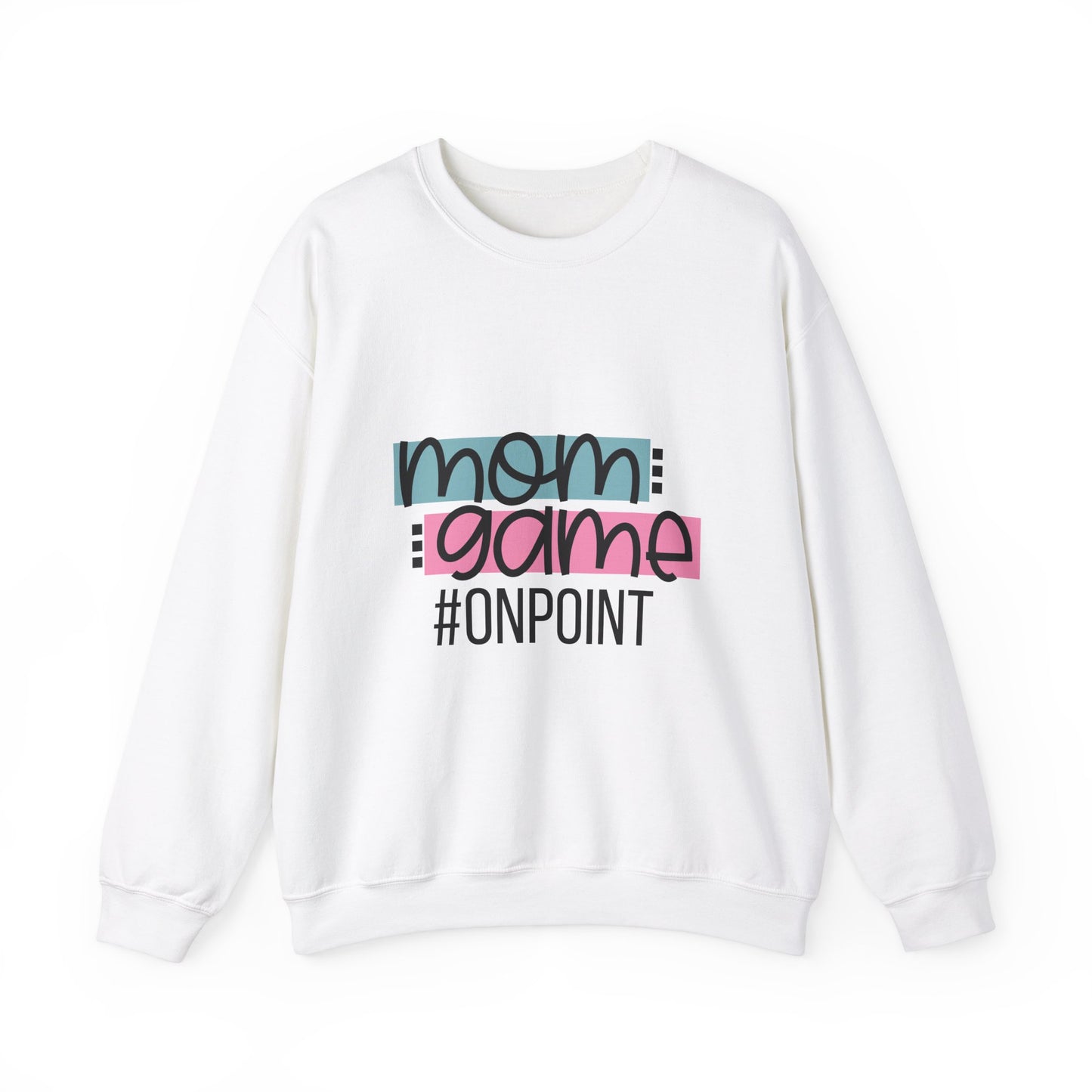 Mom Game On Point Sweatshirt - Unisex Heavy Blend™ Crewneck