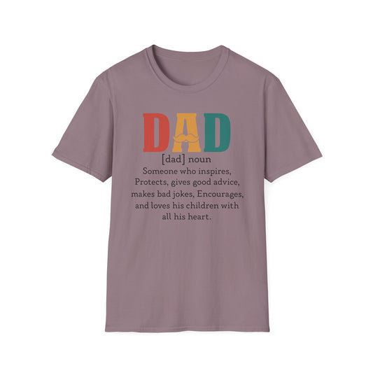 DAD Definition Unisex T-Shirt, Gift for Dad, Father's Day Tee, Funny Dad Shirt