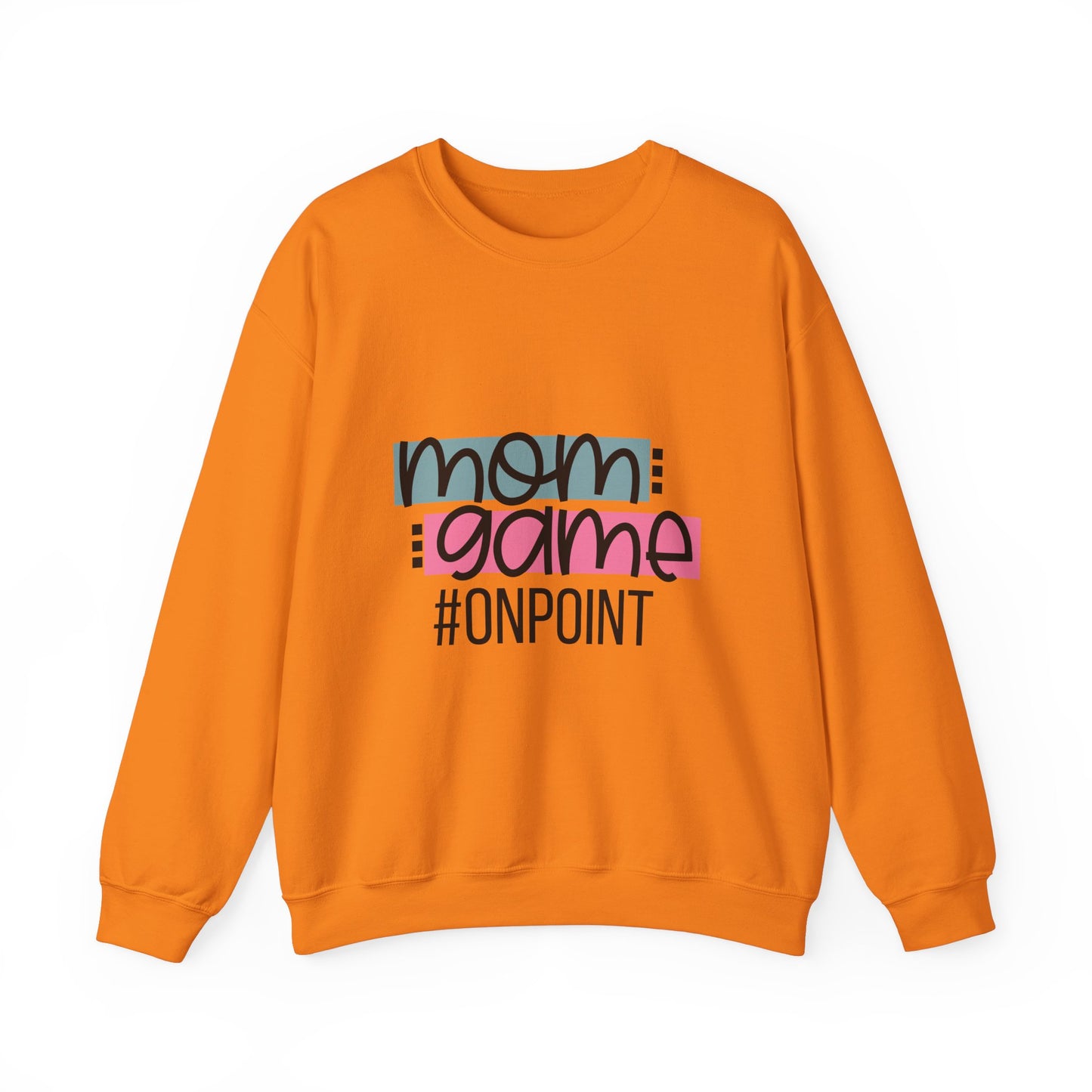 Mom Game On Point Sweatshirt - Unisex Heavy Blend™ Crewneck
