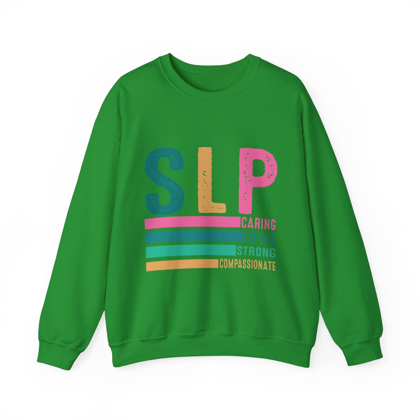 SLP Caring Loyal Strong Unisex Crewneck Sweatshirt