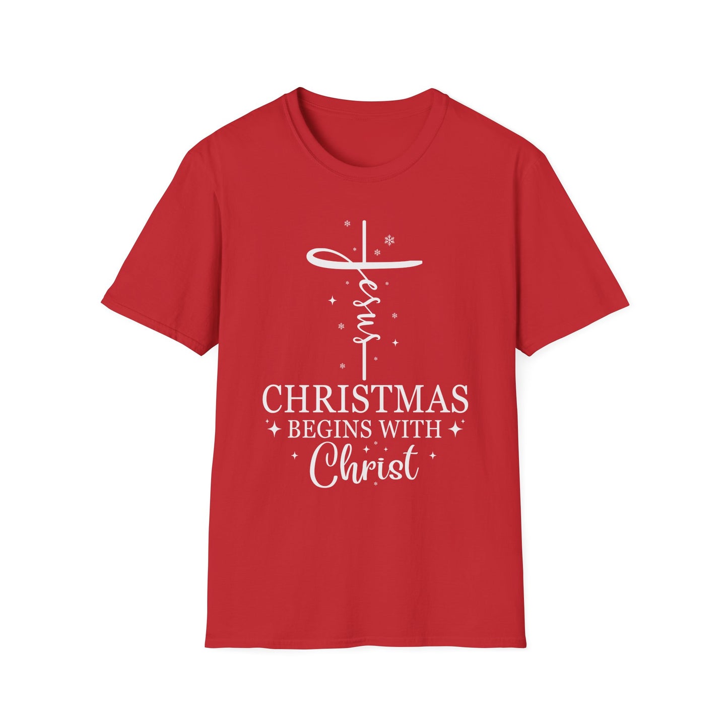 Christmas Begins With Christ T-Shirt