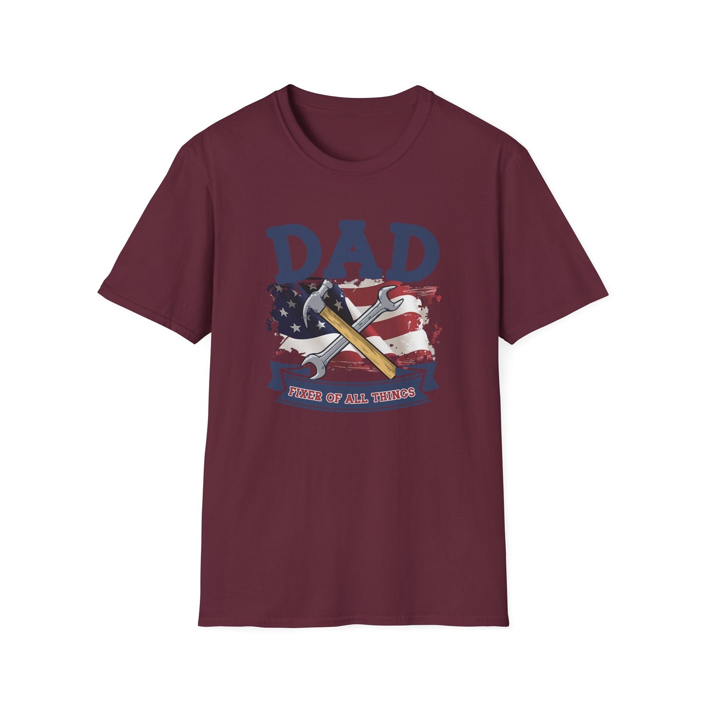 Patriotic Dad T-Shirt - Perfect Gift for Father's Day